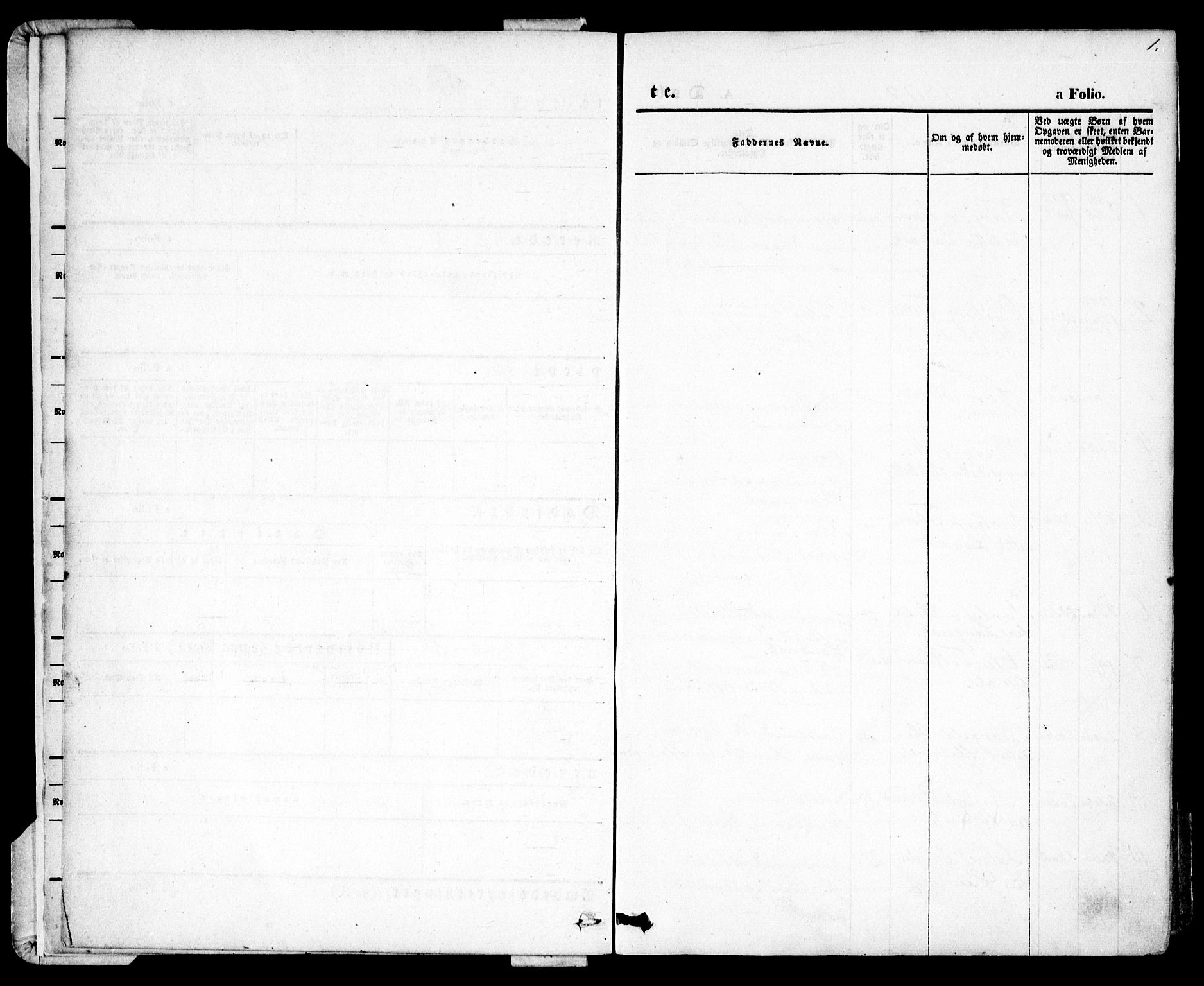 Bygland sokneprestkontor, SAK/1111-0006/F/Fa/Fab/L0004: Ministerialbok nr. A 4, 1842-1858, s. 1