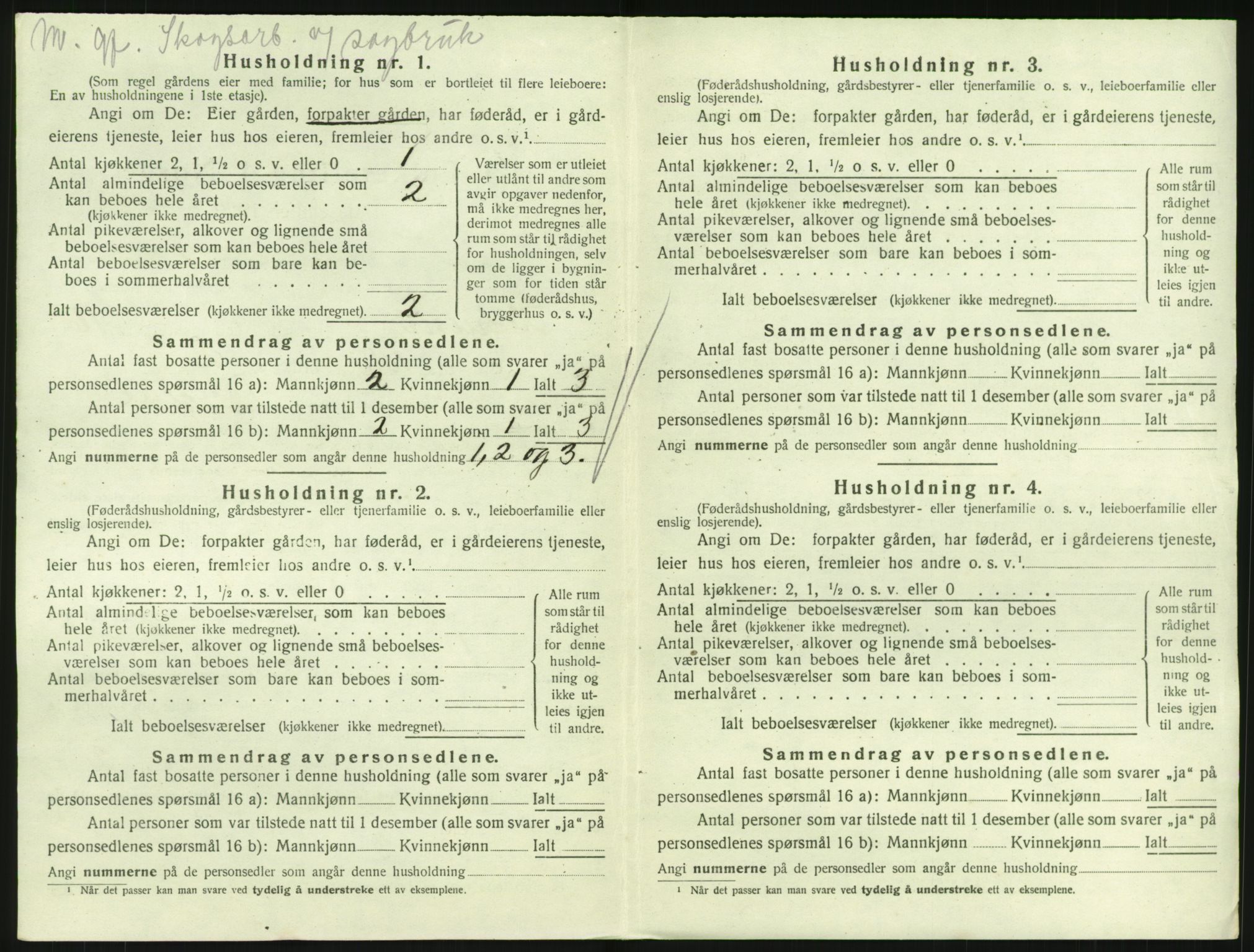 SAKO, Folketelling 1920 for 0727 Hedrum herred, 1920, s. 1468