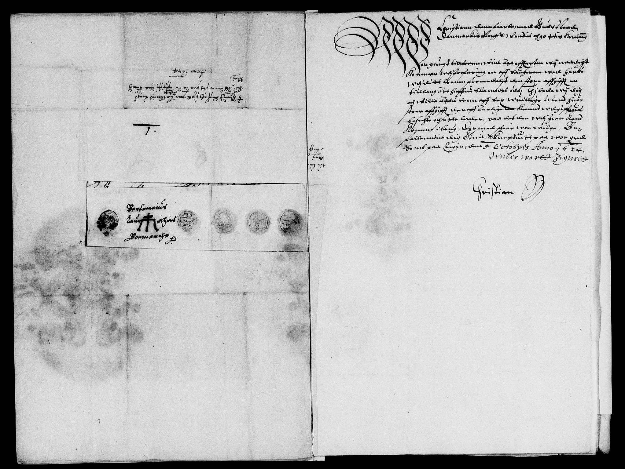 Rentekammeret inntil 1814, Reviderte regnskaper, Lensregnskaper, AV/RA-EA-5023/R/Rb/Rbp/L0008: Bratsberg len, 1622-1625