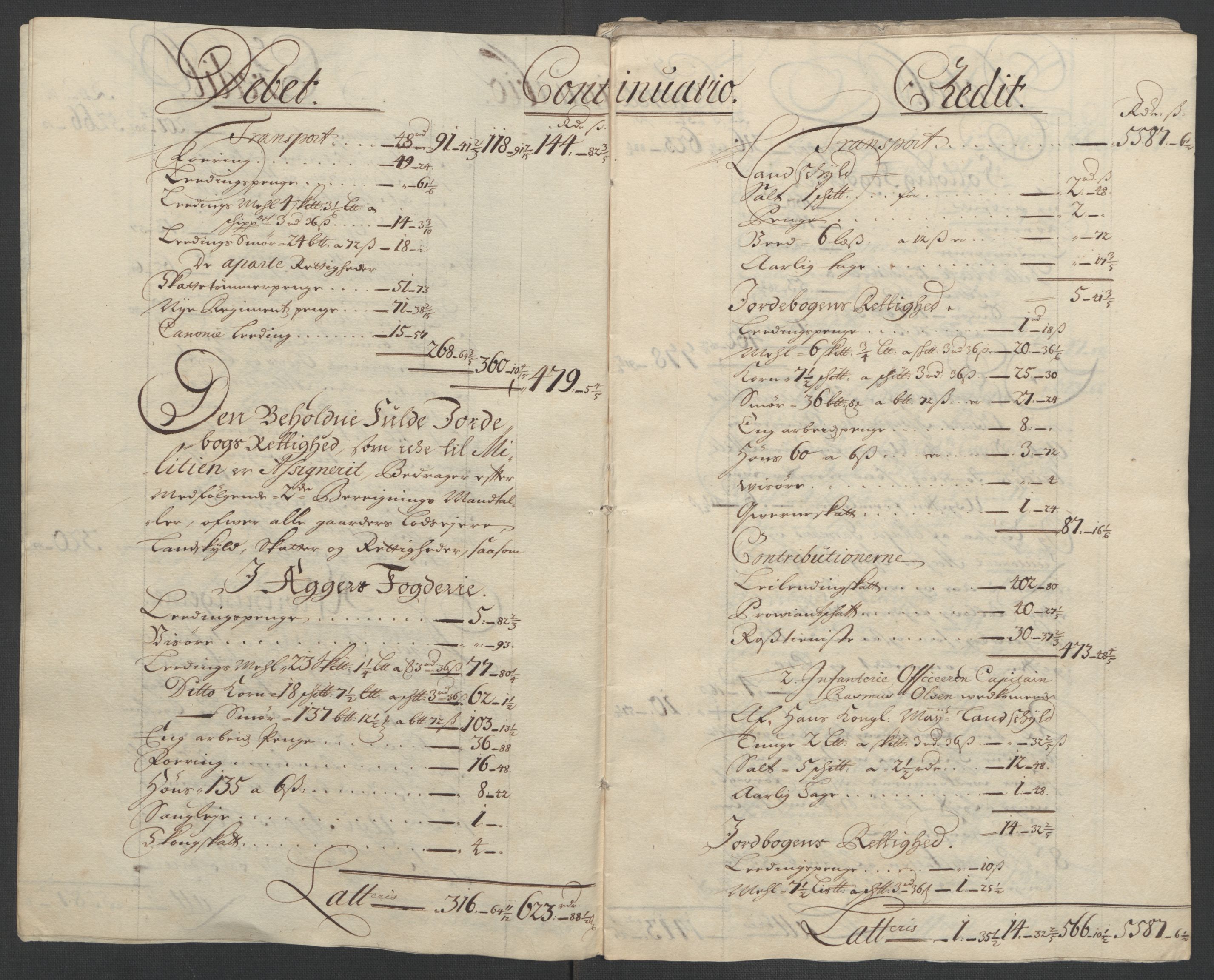 Rentekammeret inntil 1814, Reviderte regnskaper, Fogderegnskap, AV/RA-EA-4092/R10/L0447: Fogderegnskap Aker og Follo, 1707-1709, s. 6