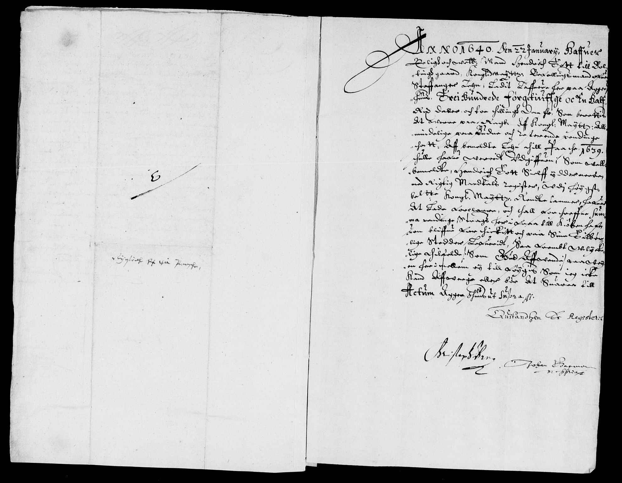 Rentekammeret inntil 1814, Reviderte regnskaper, Lensregnskaper, AV/RA-EA-5023/R/Rb/Rbs/L0023: Stavanger len, 1638-1640