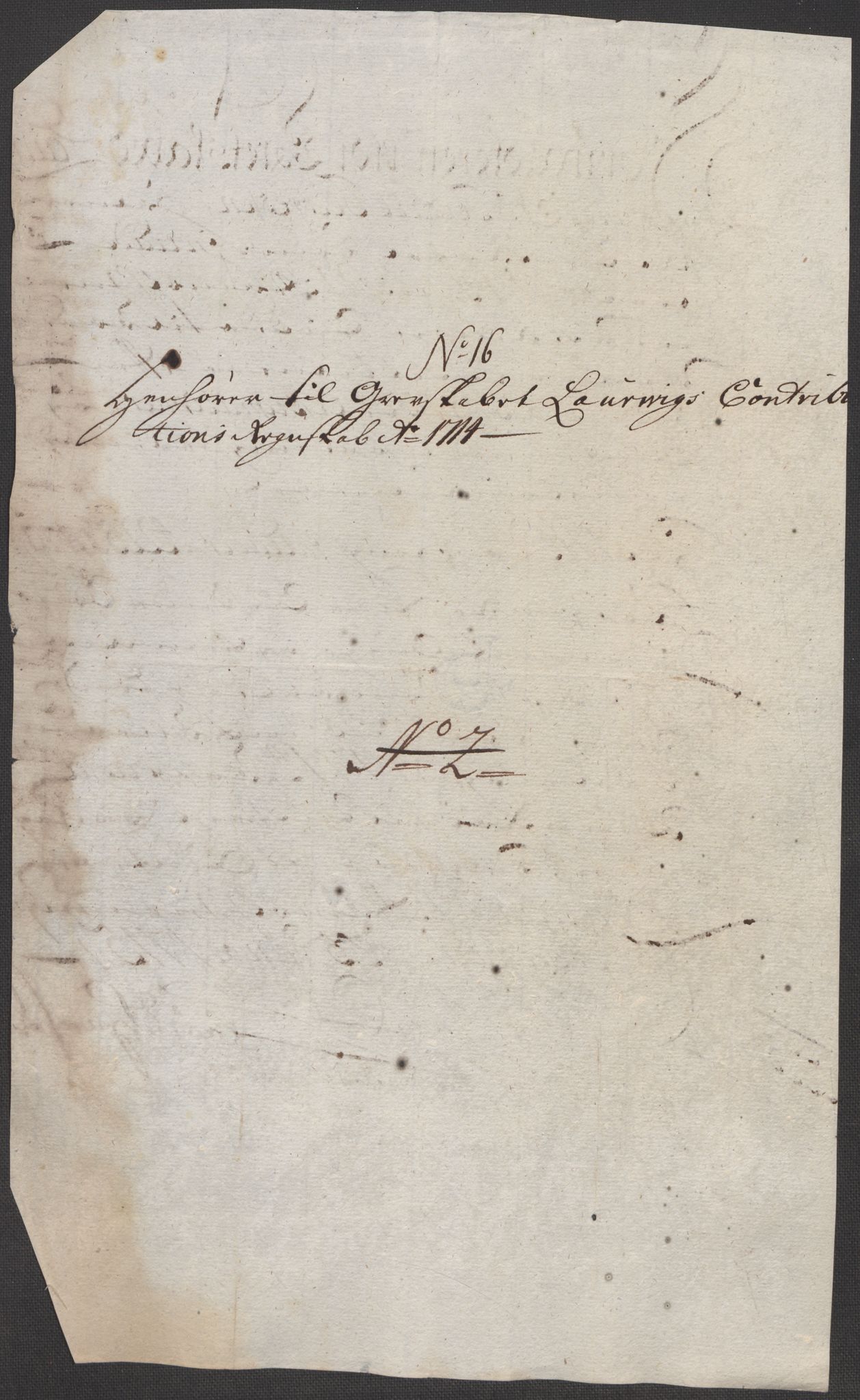 Rentekammeret inntil 1814, Reviderte regnskaper, Fogderegnskap, RA/EA-4092/R33/L1986: Fogderegnskap Larvik grevskap, 1714-1715, s. 195