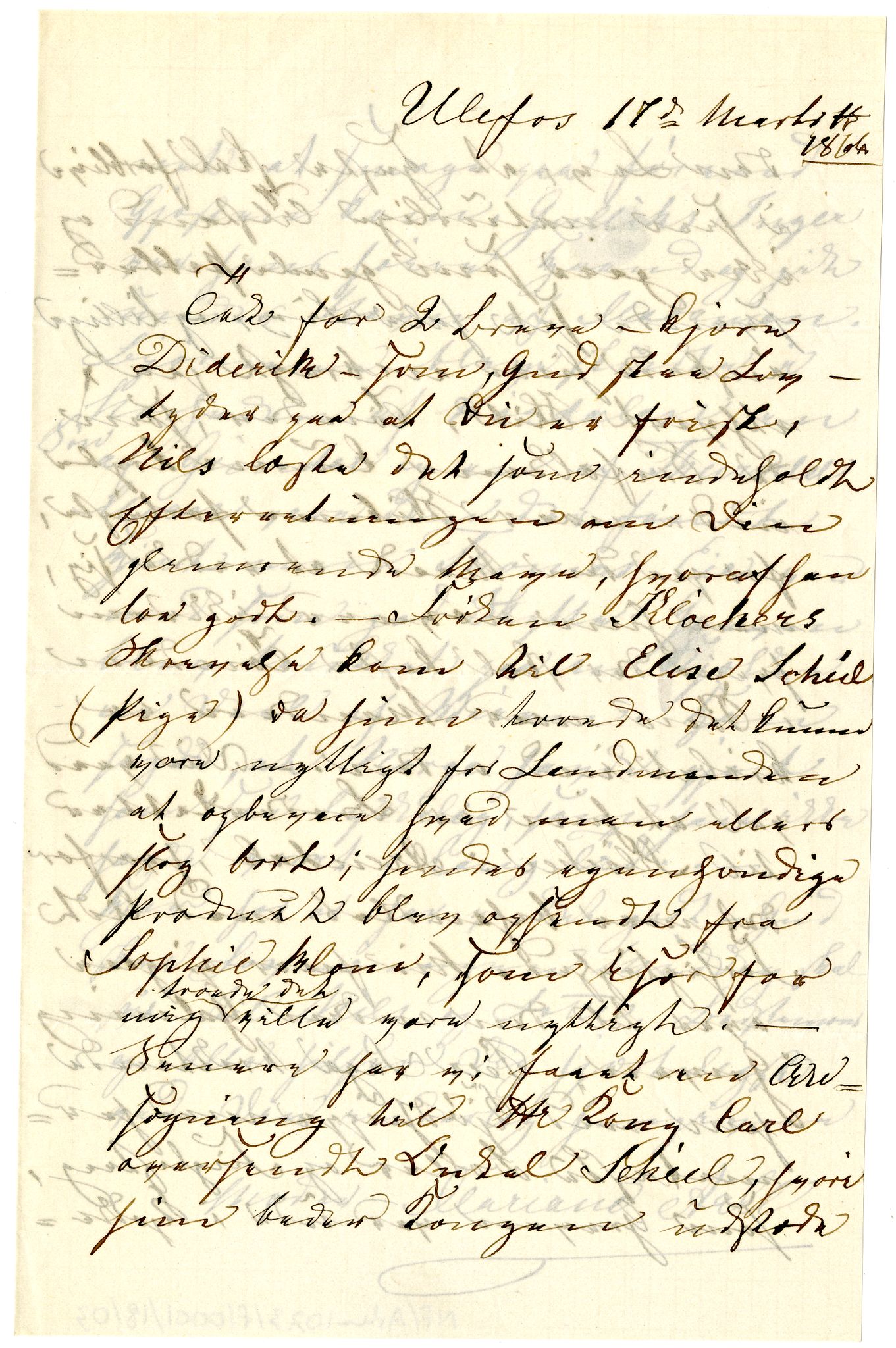 Diderik Maria Aalls brevsamling, NF/Ark-1023/F/L0001: D.M. Aalls brevsamling. A - B, 1738-1889, s. 239