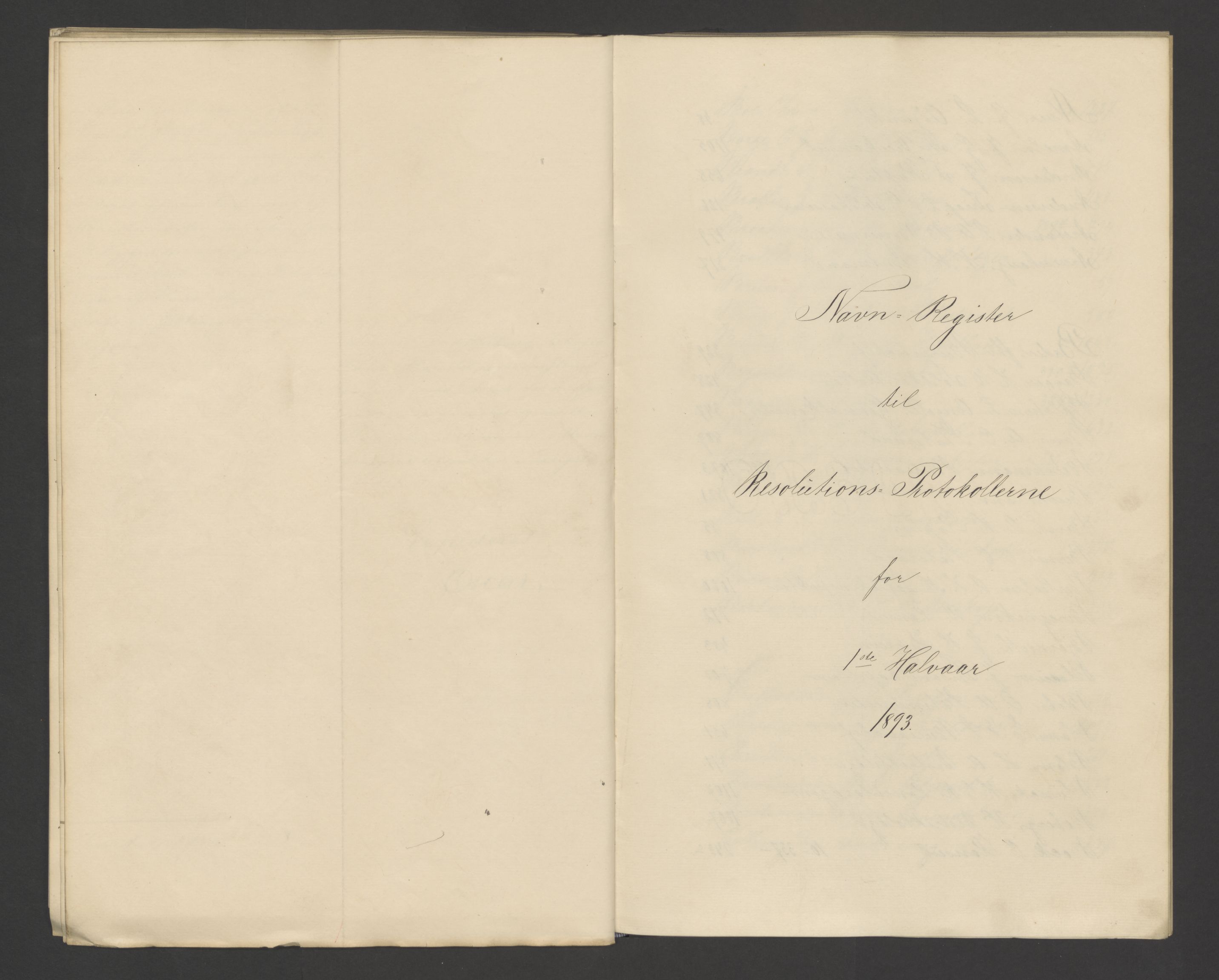 Statsrådssekretariatet, AV/RA-S-1001/A/Ab/L0161: Kgl. res. nr. 1-1231, 1. halvår, 1893