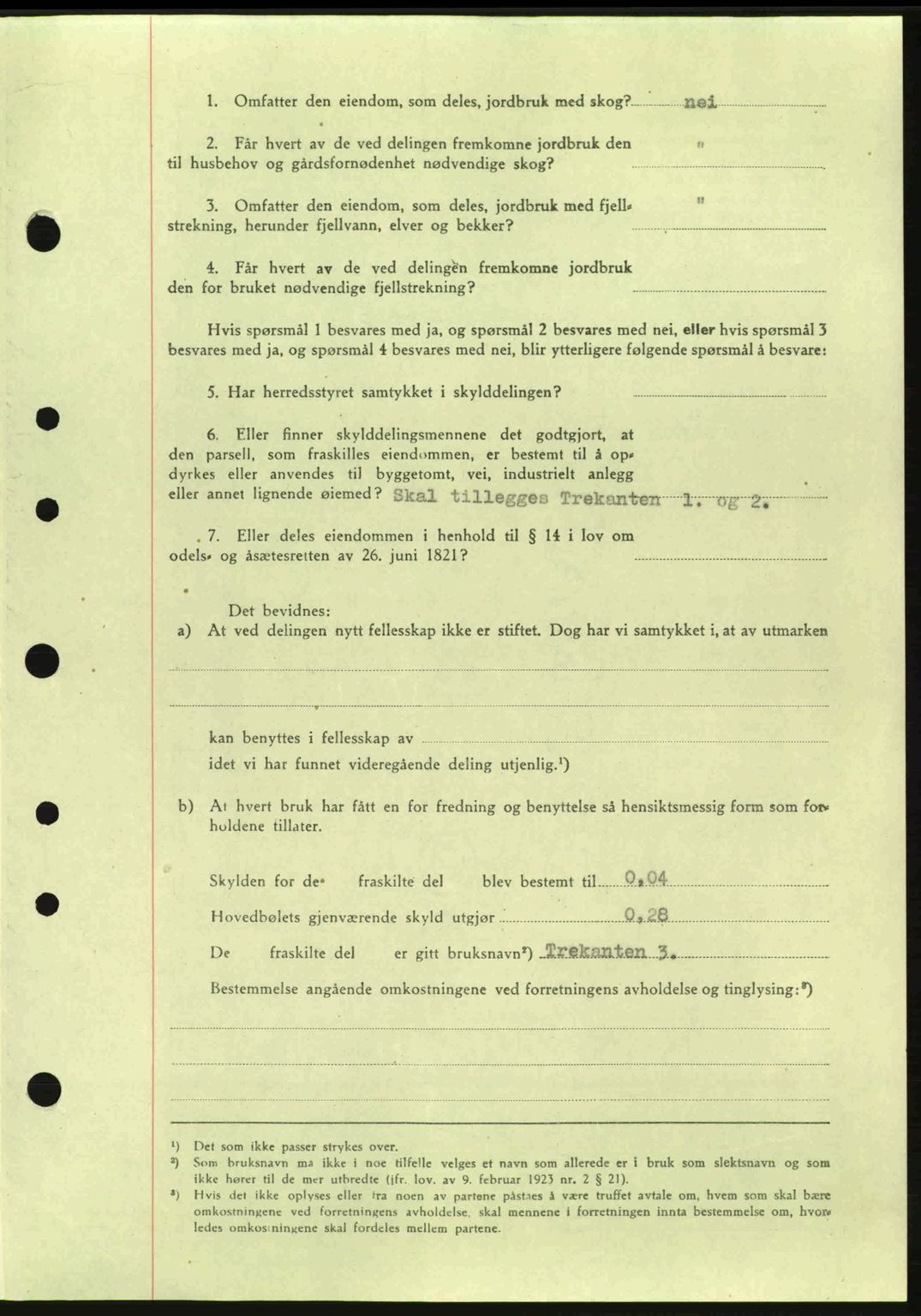 Idd og Marker sorenskriveri, AV/SAO-A-10283/G/Gb/Gbb/L0007: Pantebok nr. A7, 1944-1945, Dagboknr: 1005/1944