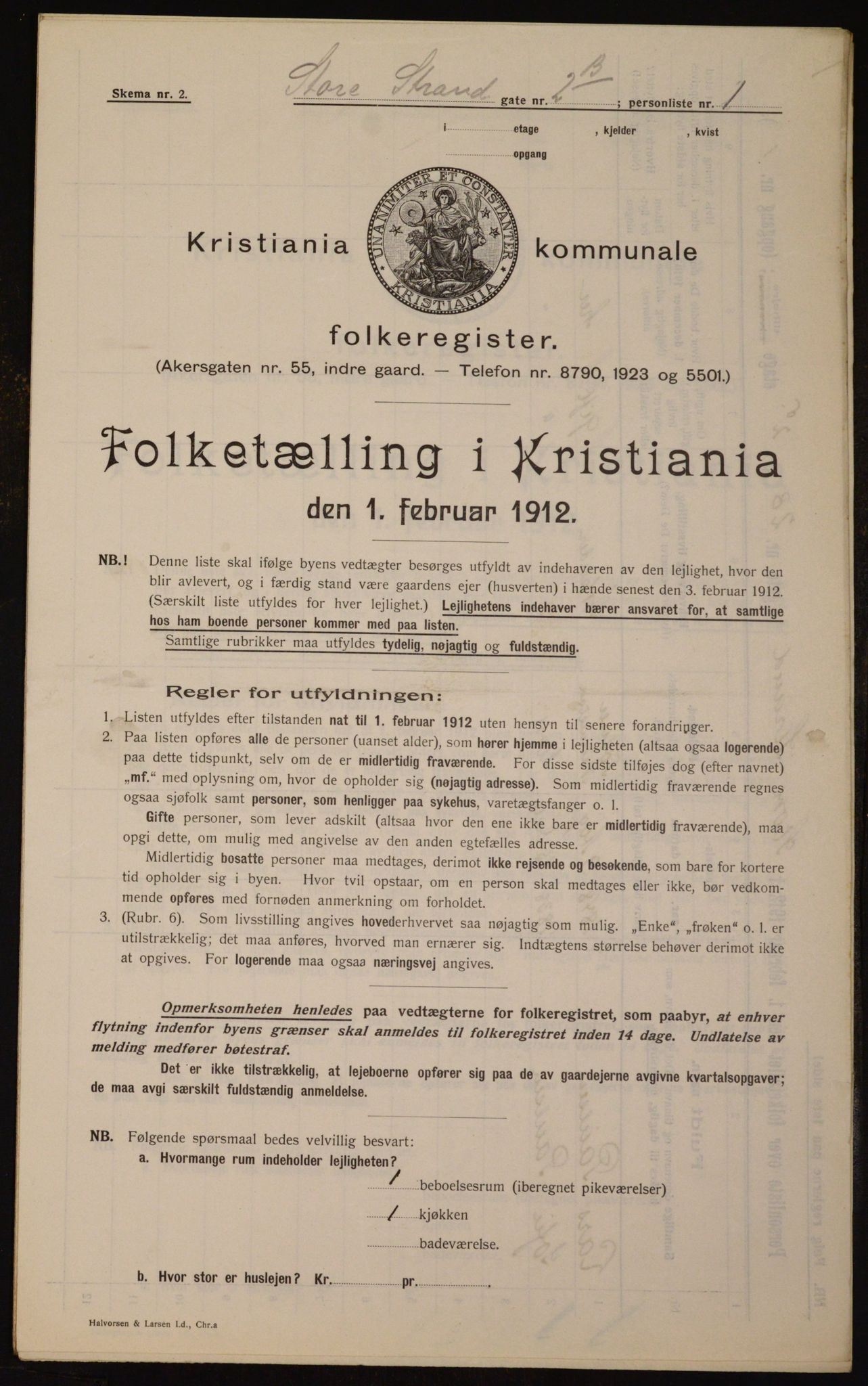 OBA, Kommunal folketelling 1.2.1912 for Kristiania, 1912, s. 102910