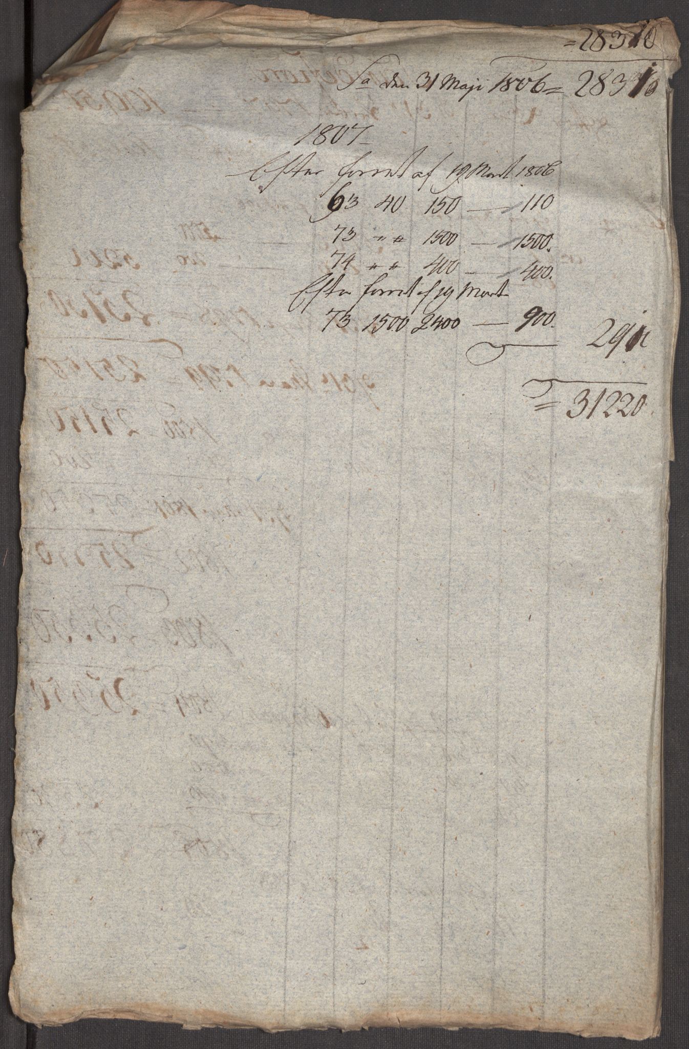 Kommersekollegiet, Brannforsikringskontoret 1767-1814, AV/RA-EA-5458/F/Fa/L0037/0004: Larvik og Sandefjord / Dokumenter, 1797