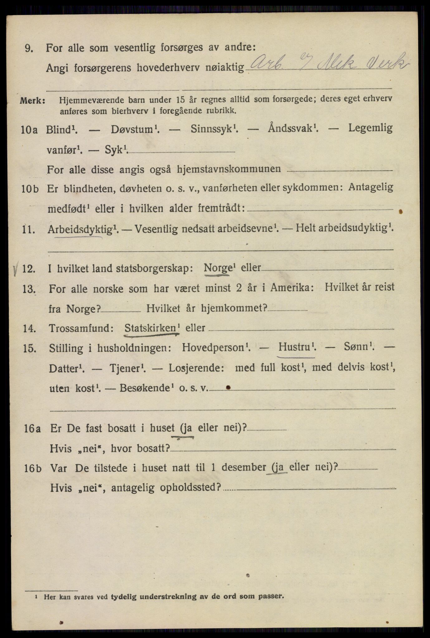 SAO, Folketelling 1920 for 0301 Kristiania kjøpstad, 1920, s. 544018