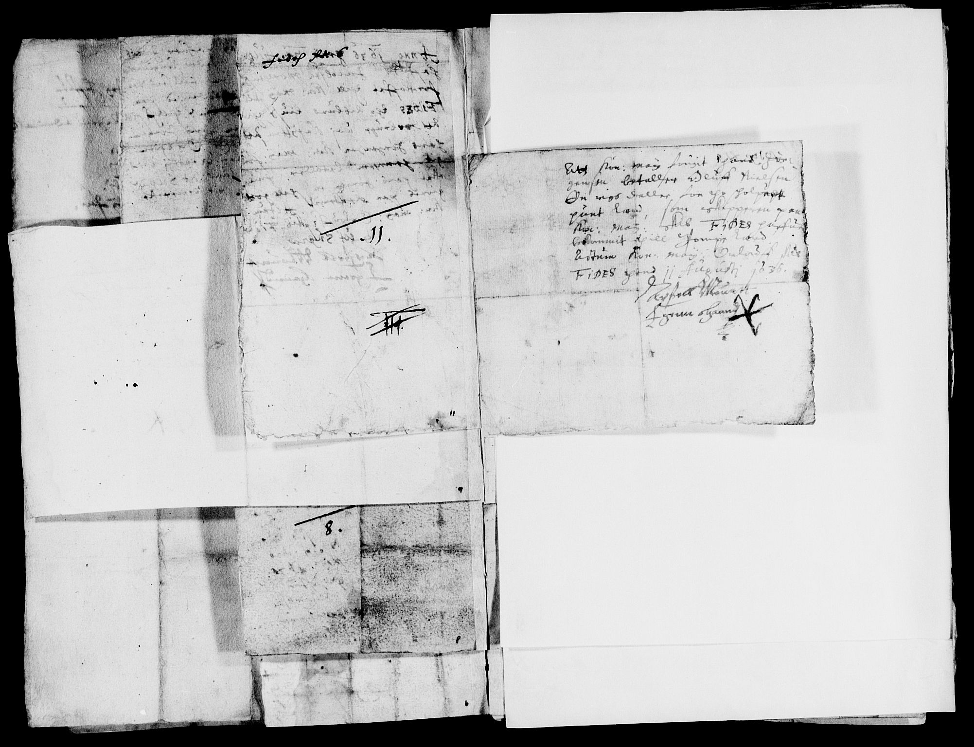Rentekammeret inntil 1814, Reviderte regnskaper, Lensregnskaper, AV/RA-EA-5023/R/Rb/Rbq/L0025: Nedenes len. Mandals len. Råbyggelag., 1636-1637
