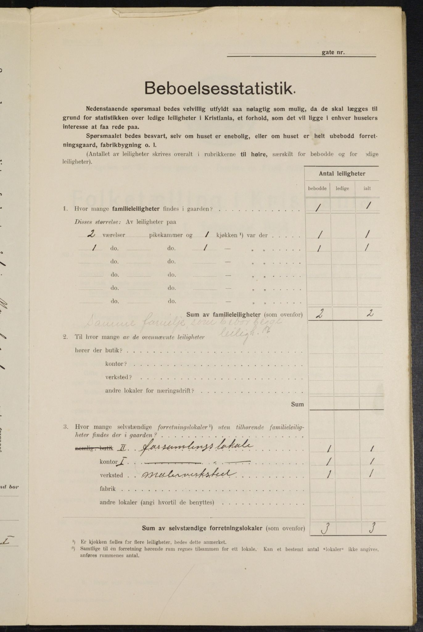 OBA, Kommunal folketelling 1.2.1914 for Kristiania, 1914, s. 60341