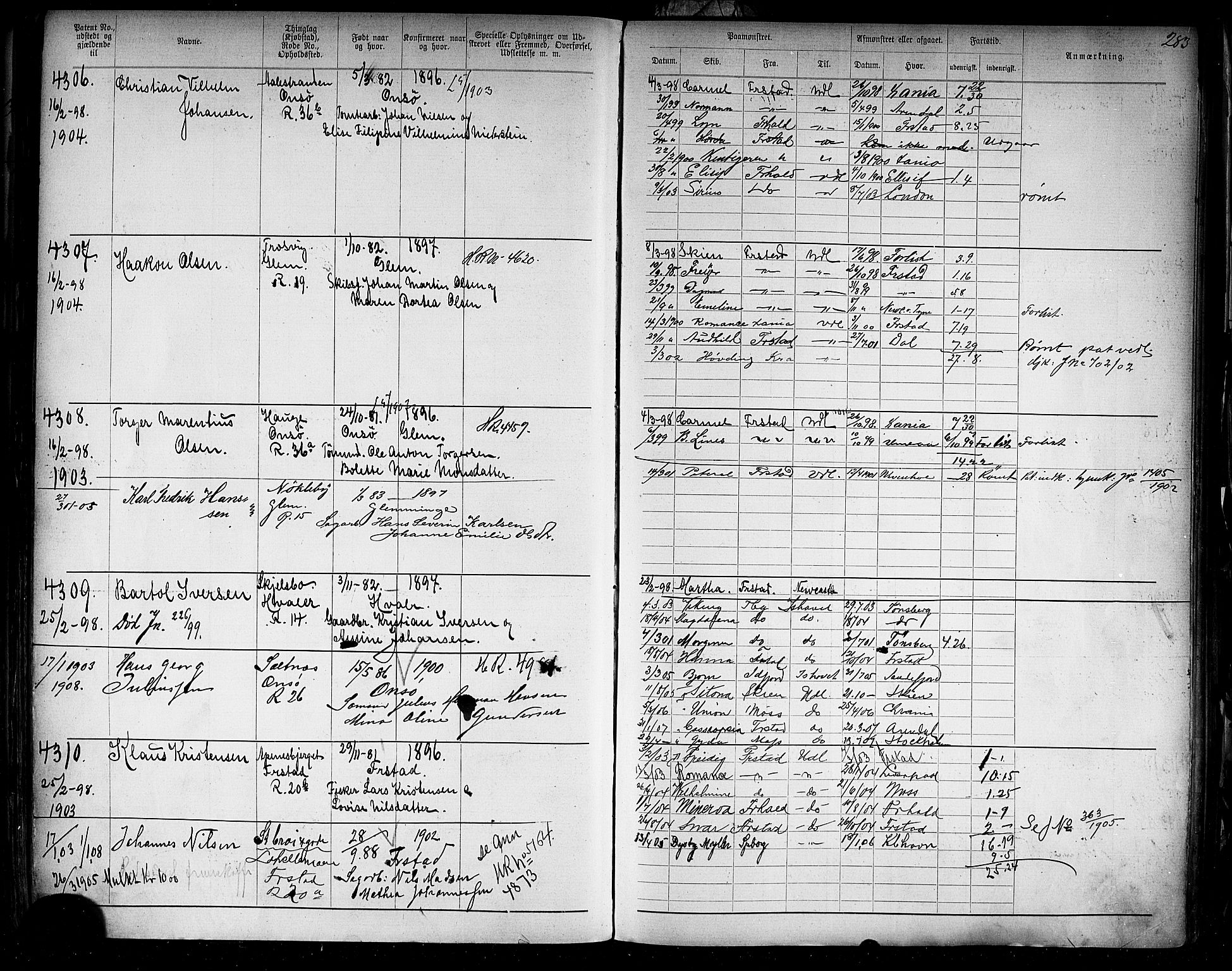 Fredrikstad mønstringskontor, AV/SAO-A-10569b/F/Fc/Fca/L0008: Annotasjonsrulle, 1898-1916, s. 66
