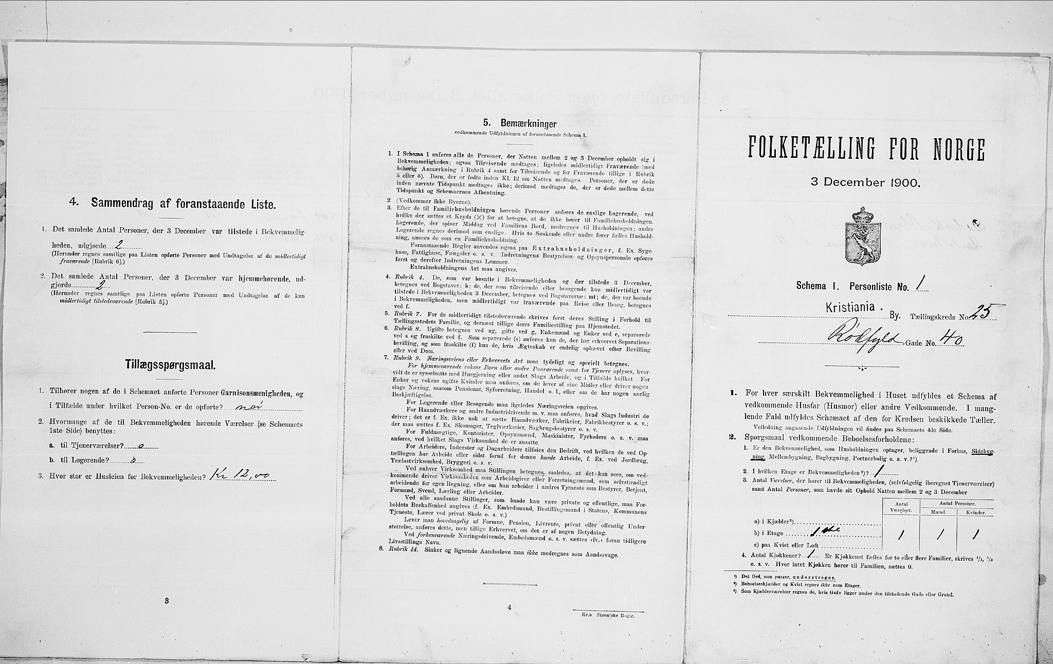 SAO, Folketelling 1900 for 0301 Kristiania kjøpstad, 1900, s. 77692