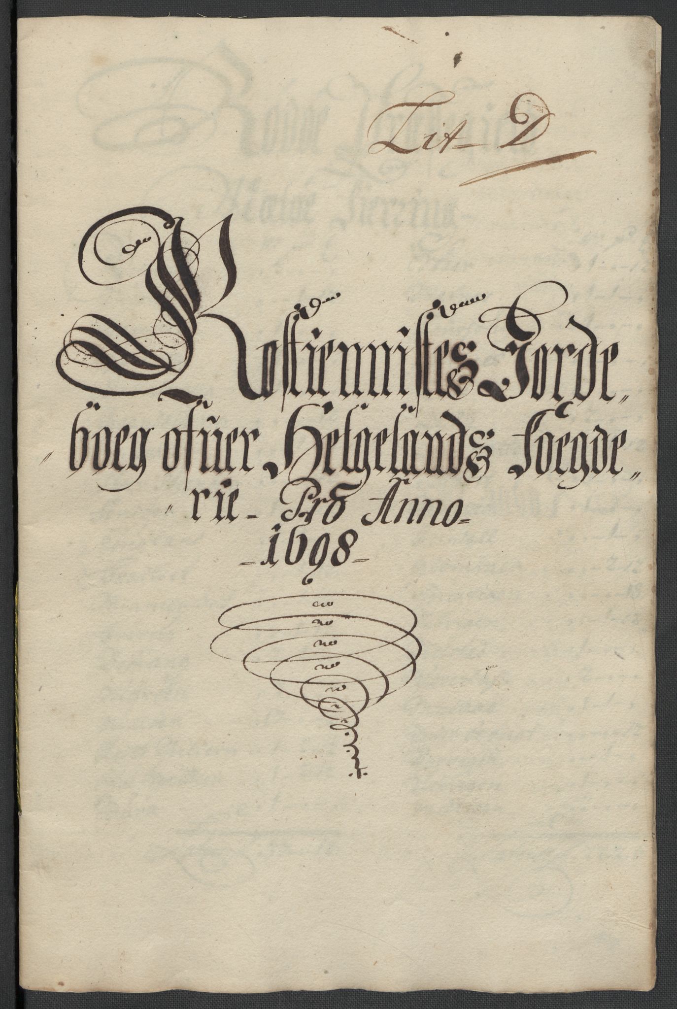 Rentekammeret inntil 1814, Reviderte regnskaper, Fogderegnskap, RA/EA-4092/R65/L4506: Fogderegnskap Helgeland, 1697-1698, s. 216