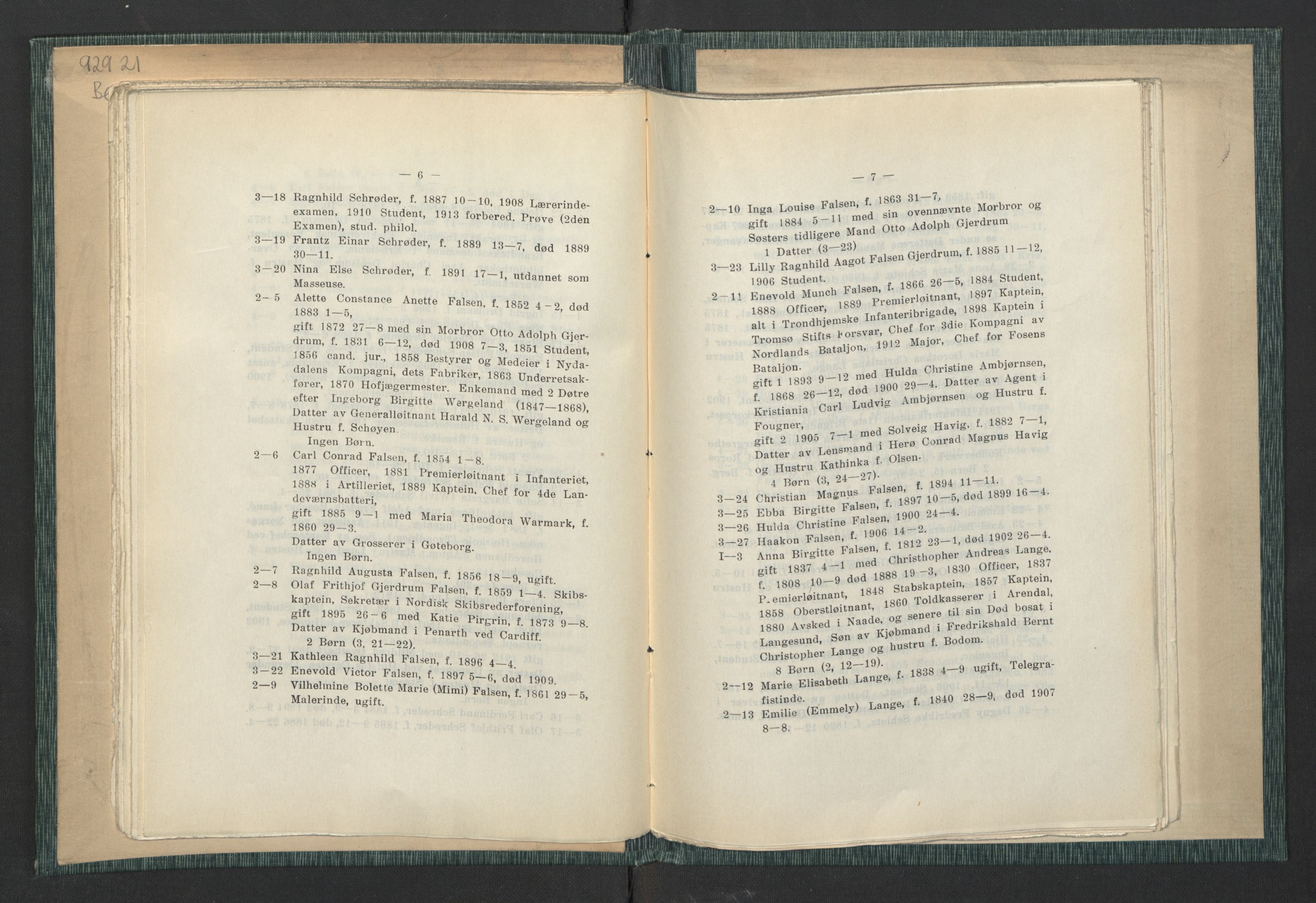 Andre publikasjoner, PUBL/PUBL-999/0003/0001: Johan Kielland Bergwitz: Vore Eidsvollsmænds efterkommere. Gjennem alle linjer i 100 aar (1914), 1814-1914, s. 44