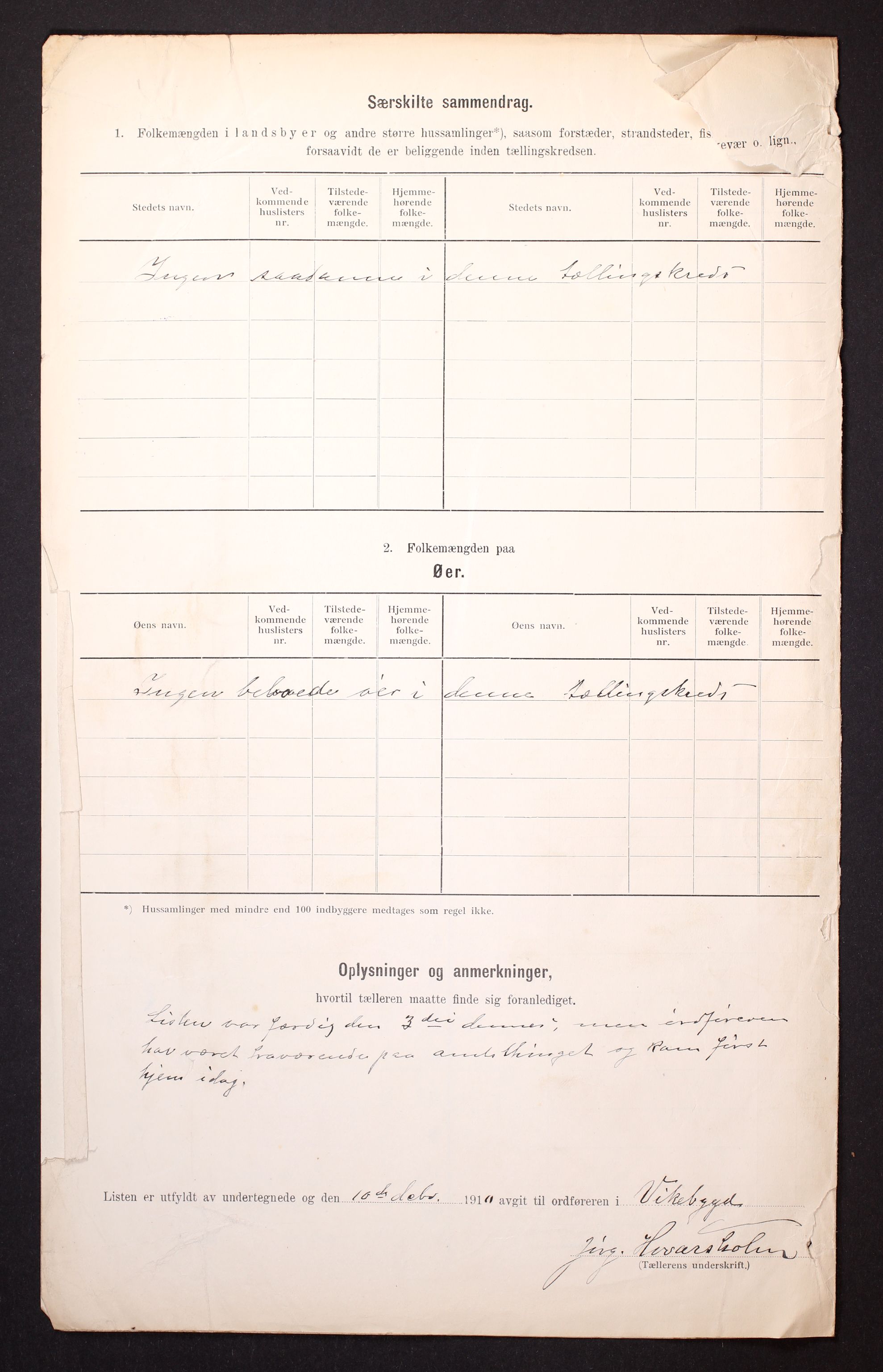 RA, Folketelling 1910 for 1215 Vikebygd herred, 1910, s. 21