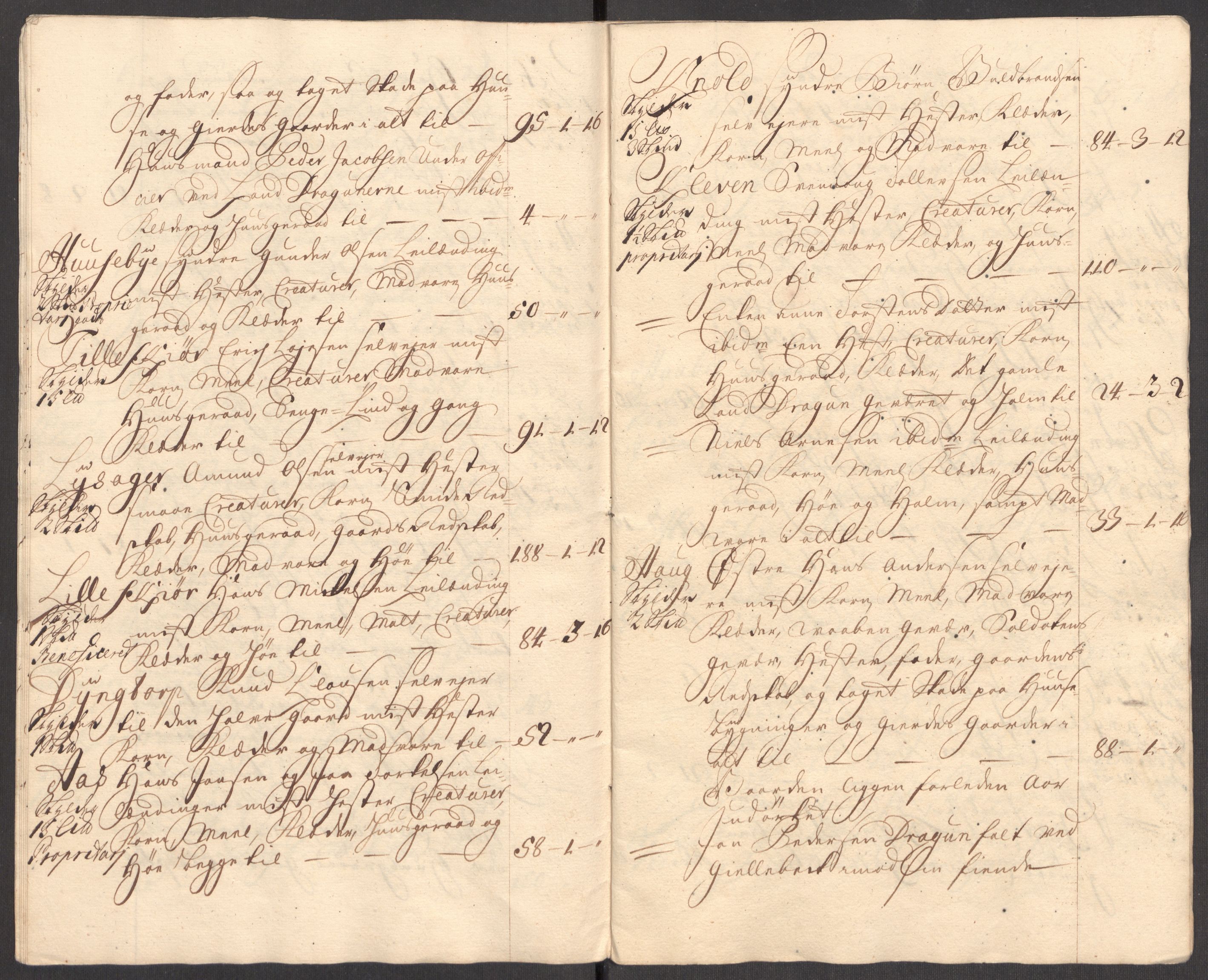 Rentekammeret inntil 1814, Realistisk ordnet avdeling, AV/RA-EA-4070/Ki/L0010: [S8]: Tingsvitner om skader påført allmuen i Smålenene under fiendens angrep i 1716. Opptatt av Werenskiold og H. Nobel etter kongelig befaling 02.11.1716, 1716-1717, s. 454