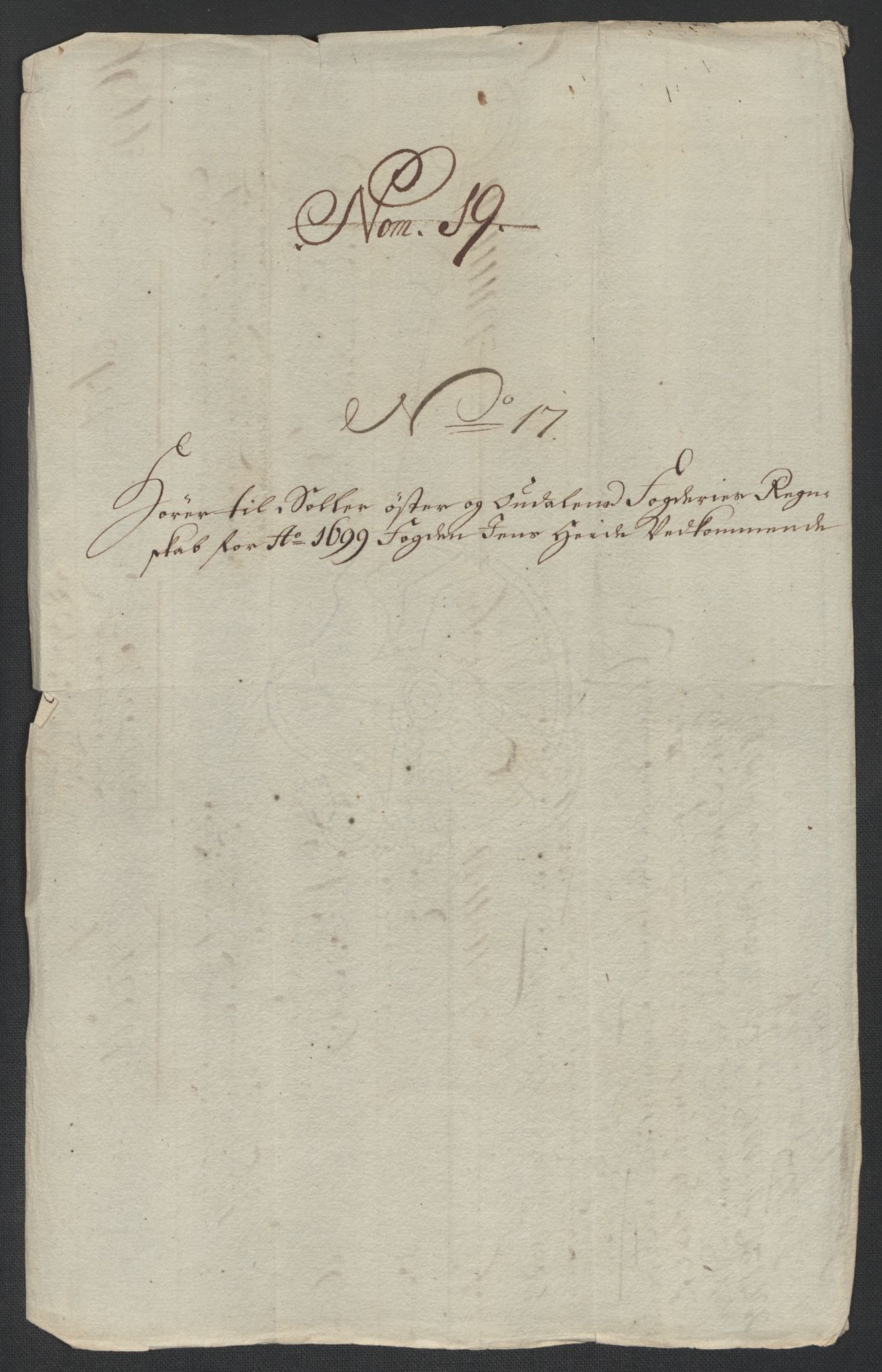 Rentekammeret inntil 1814, Reviderte regnskaper, Fogderegnskap, AV/RA-EA-4092/R13/L0837: Fogderegnskap Solør, Odal og Østerdal, 1699, s. 211