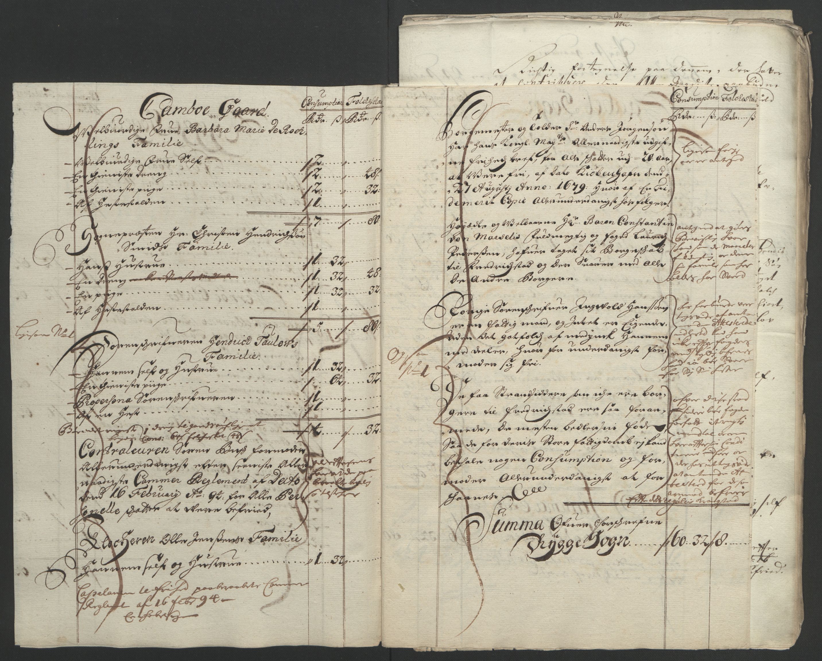 Rentekammeret inntil 1814, Reviderte regnskaper, Fogderegnskap, RA/EA-4092/R03/L0121: Fogderegnskap Onsøy, Tune, Veme og Åbygge fogderi, 1694, s. 246