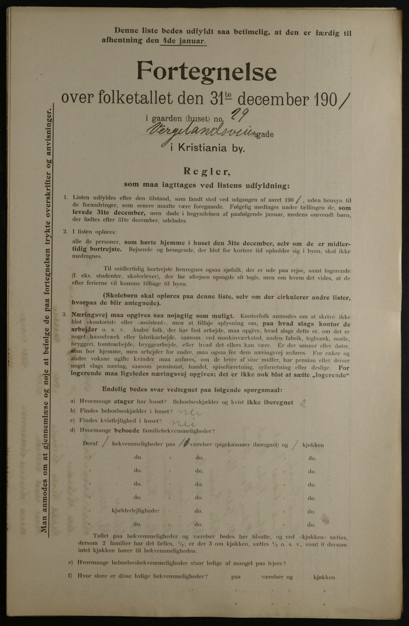 OBA, Kommunal folketelling 31.12.1901 for Kristiania kjøpstad, 1901, s. 19491