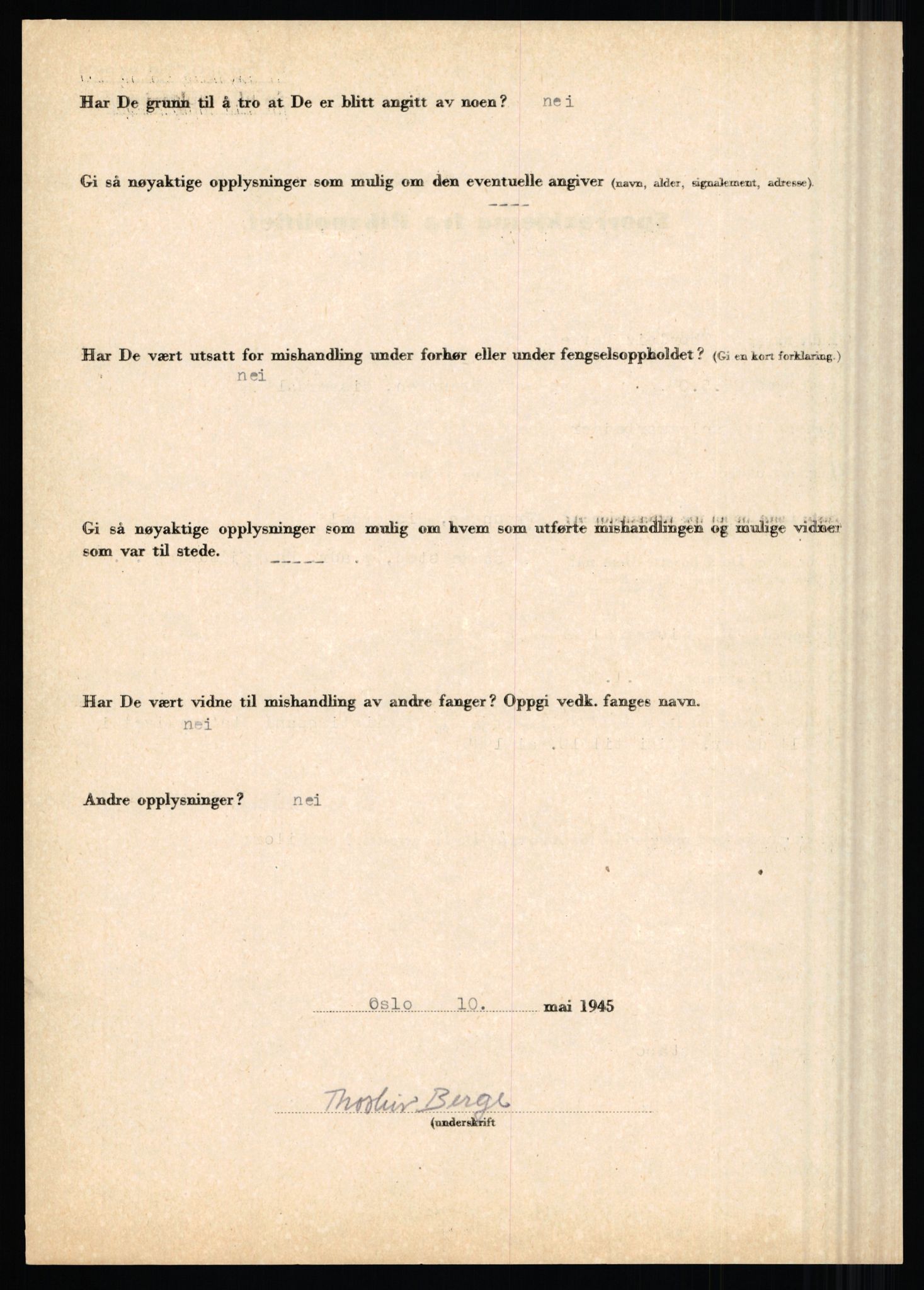 Rikspolitisjefen, AV/RA-S-1560/L/L0002: Berg, Alf - Bråthen, Thorleif, 1940-1945, s. 172