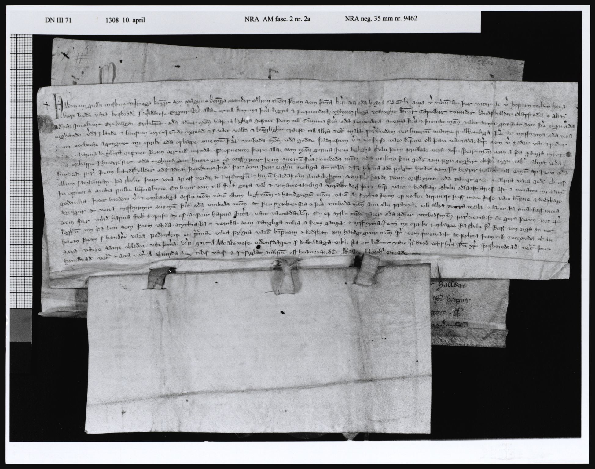 Riksarkivets diplomsamling, AV/RA-EA-5965/F05/L0004: NRA AM fasc. 2 nr. 1-2c, 1301-1339, s. 11