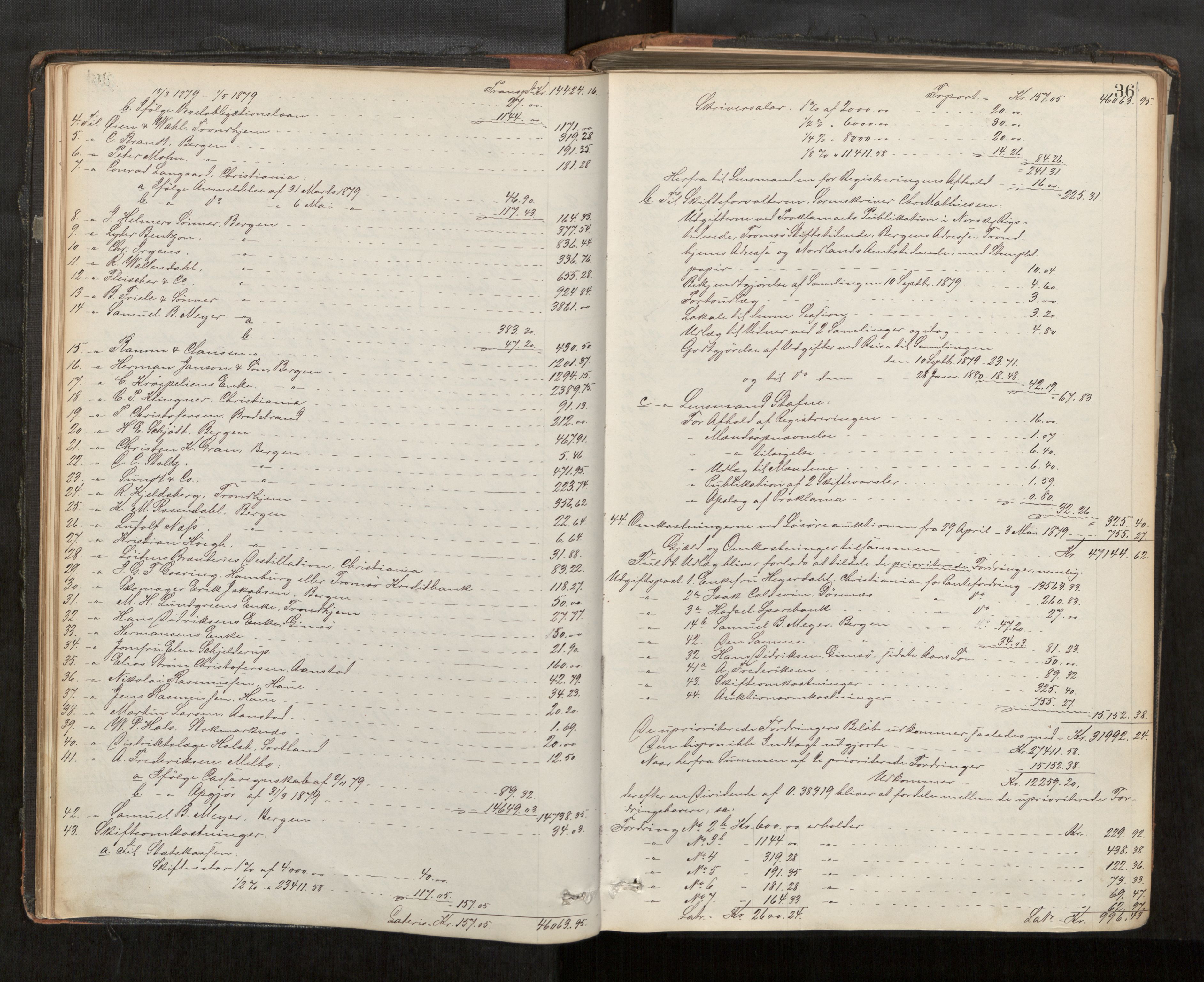 Vesterålen sorenskriveri, AV/SAT-A-4180/1/3/3A/L0021: Skifteslutningsprotokoll, 1879-1890, s. 36