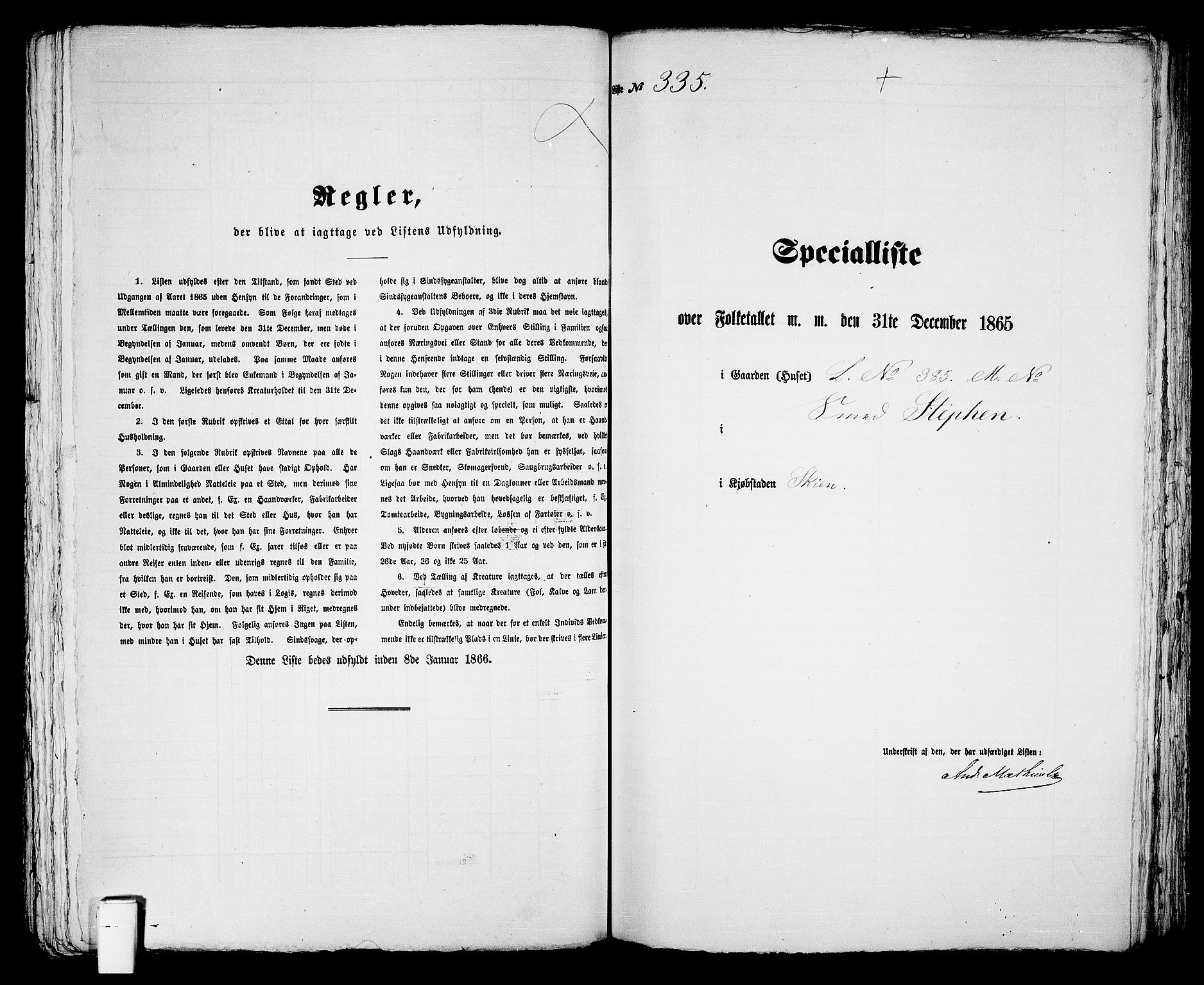 RA, Folketelling 1865 for 0806P Skien prestegjeld, 1865, s. 684