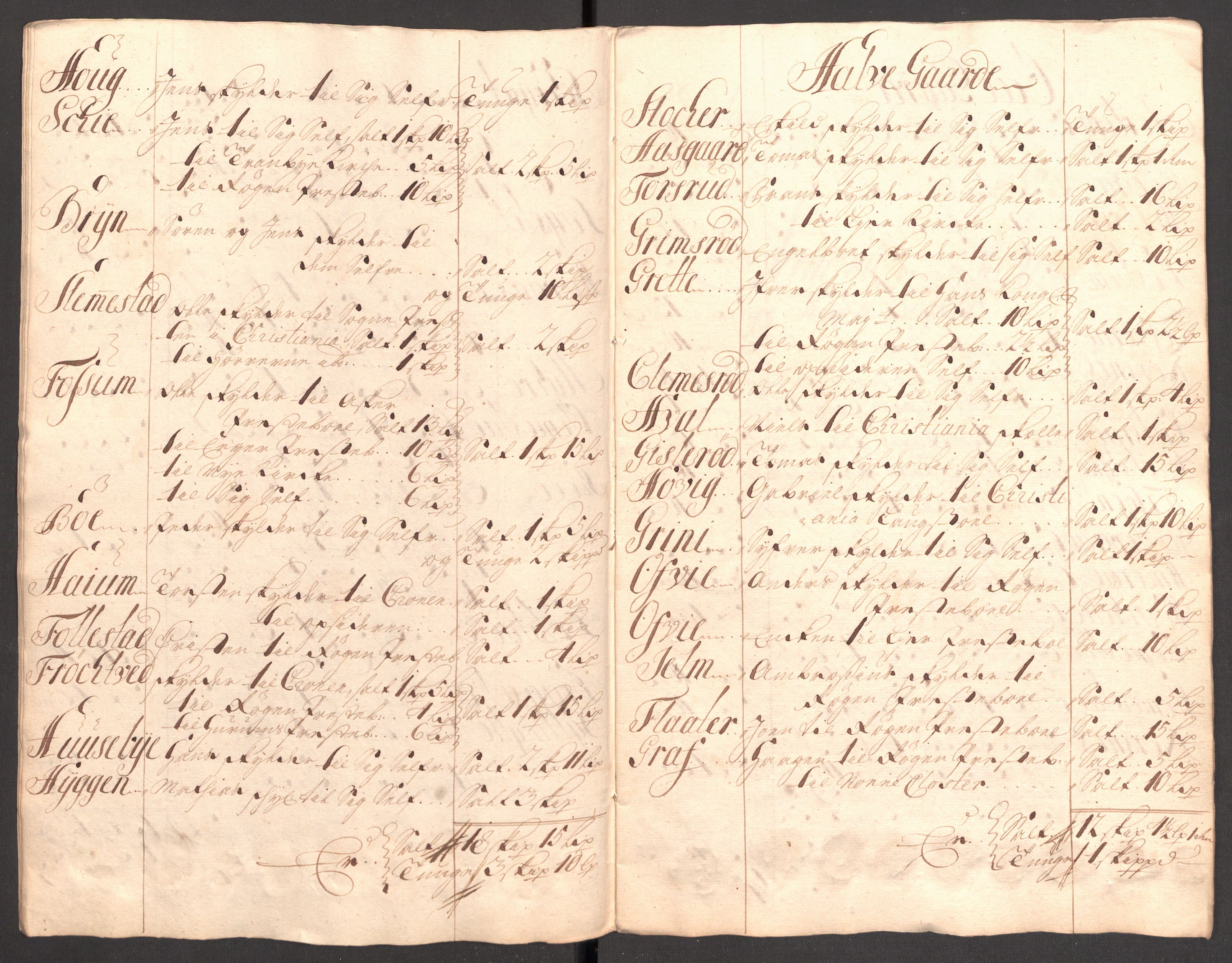 Rentekammeret inntil 1814, Reviderte regnskaper, Fogderegnskap, AV/RA-EA-4092/R31/L1702: Fogderegnskap Hurum, Røyken, Eiker, Lier og Buskerud, 1708, s. 230