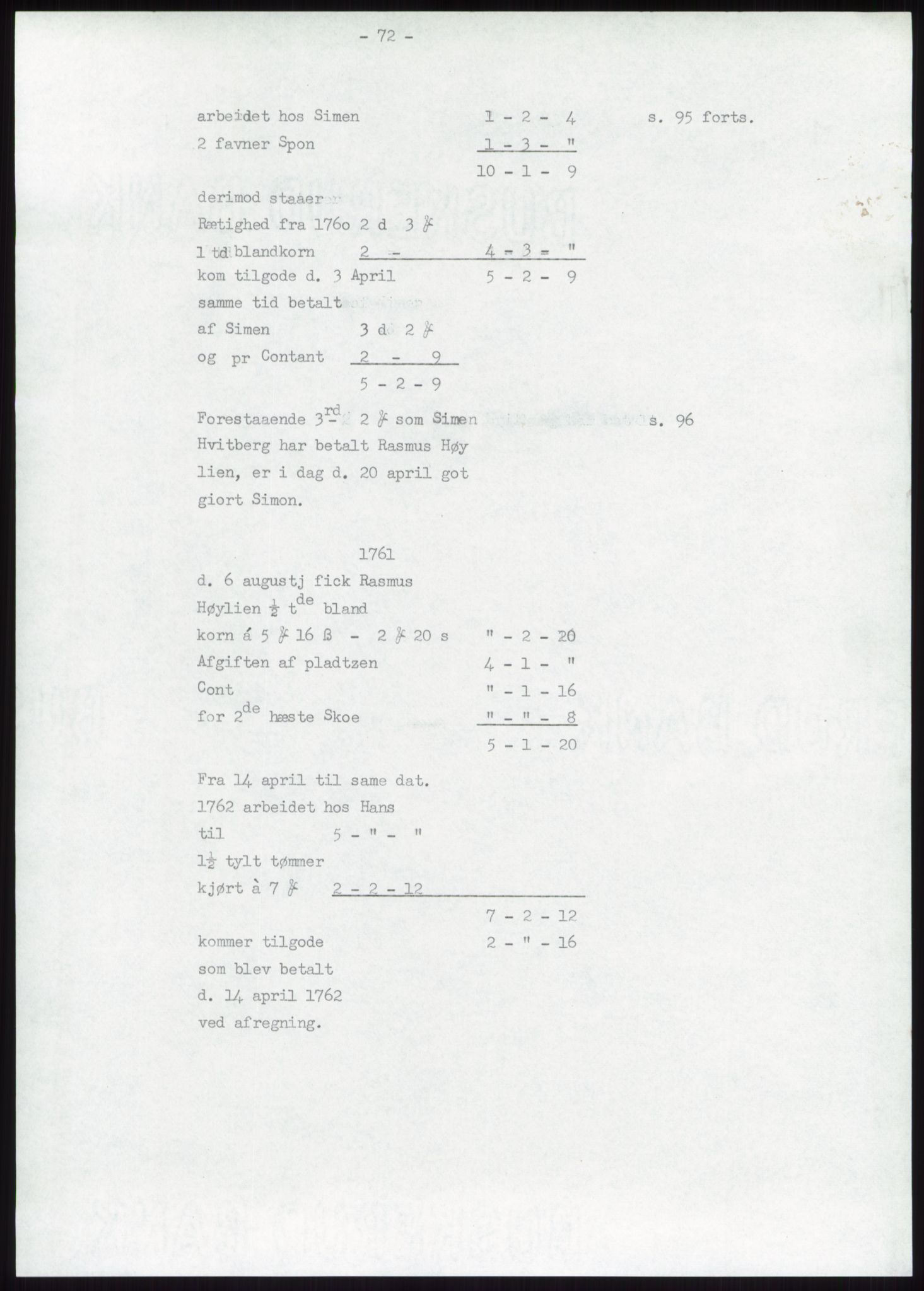 Samlinger til kildeutgivelse, Diplomavskriftsamlingen, AV/RA-EA-4053/H/Ha, s. 1419