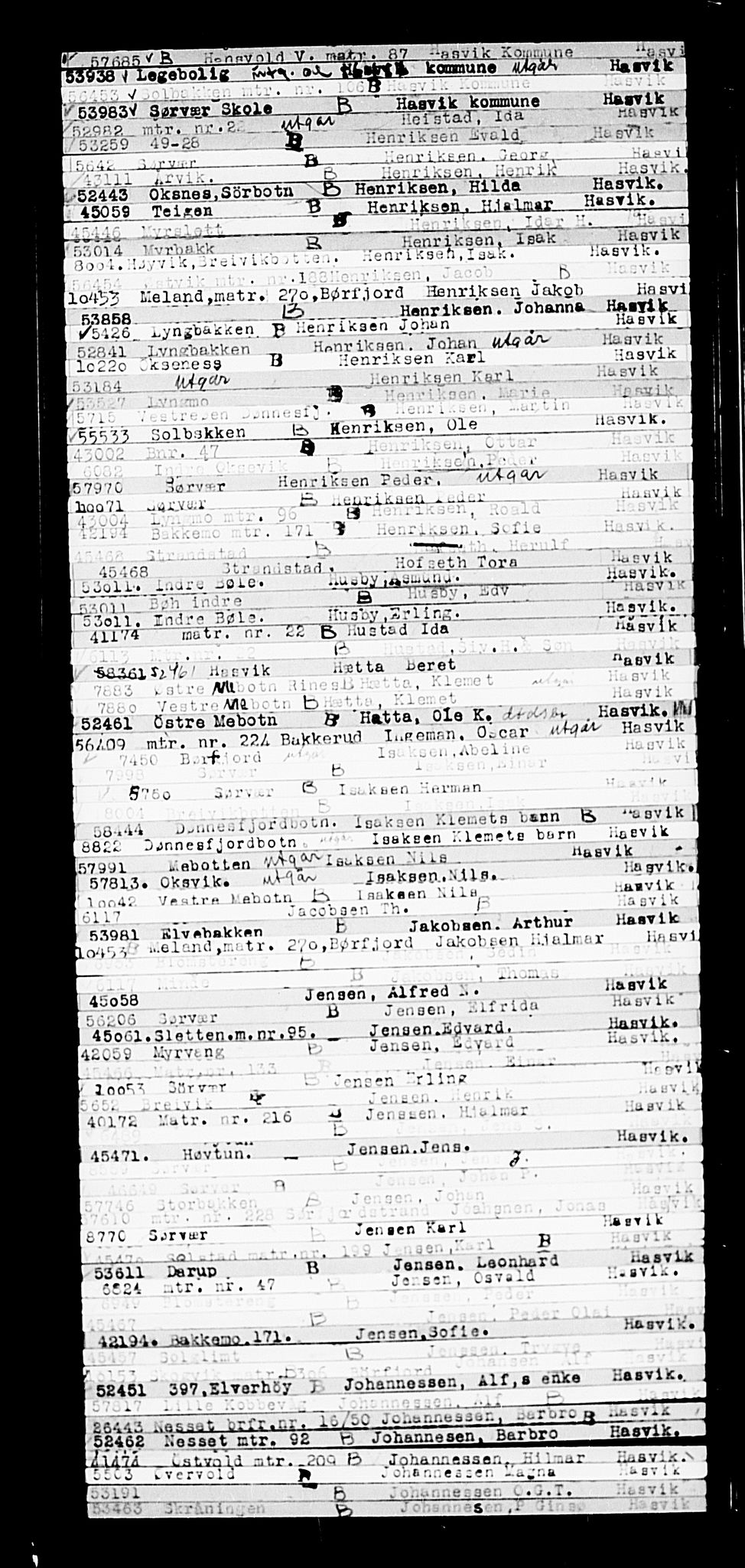 Krigsskadetrygdene for bygninger og løsøre, RA/S-1548/V/L0014: --, 1940-1945, s. 962