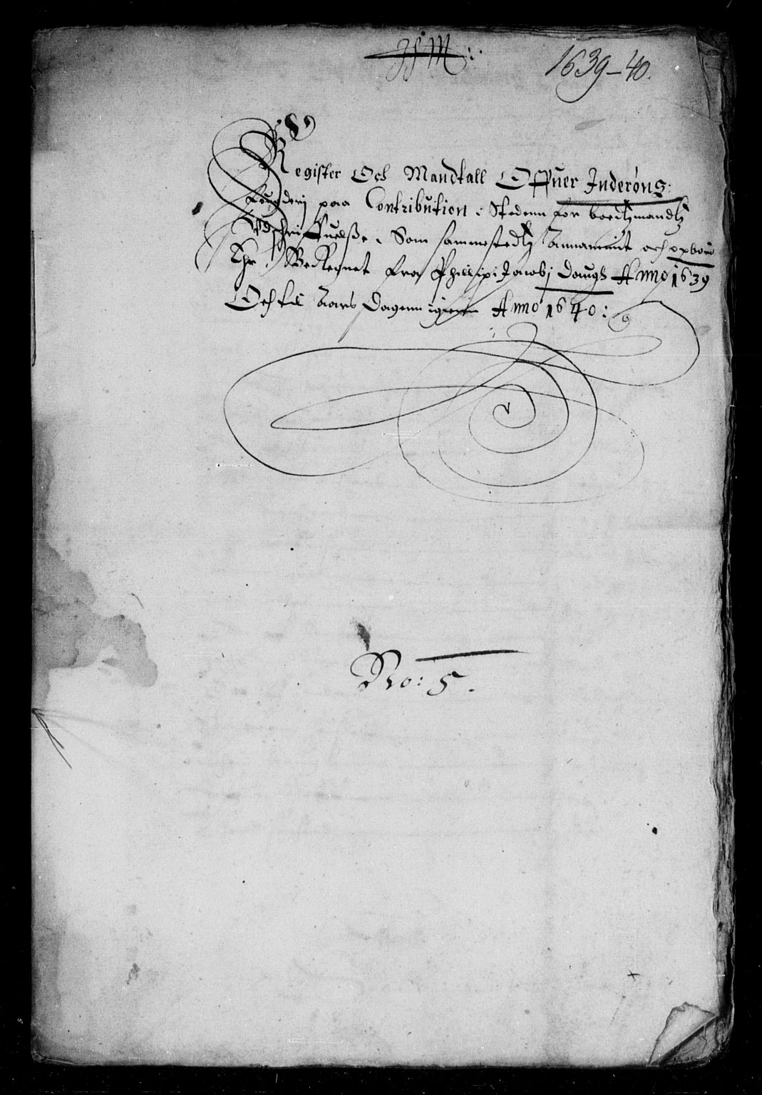 Rentekammeret inntil 1814, Reviderte regnskaper, Lensregnskaper, AV/RA-EA-5023/R/Rb/Rbw/L0067: Trondheim len, 1639-1641