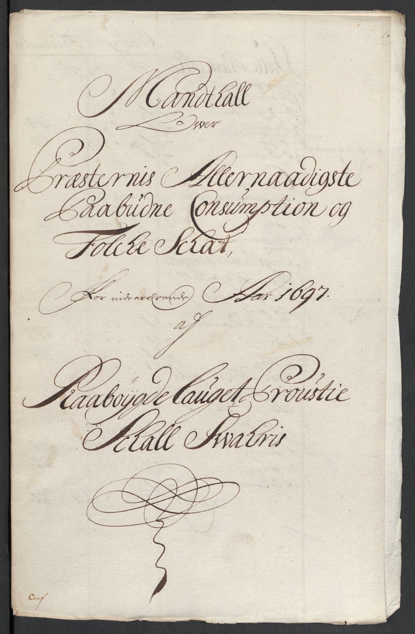 Rentekammeret inntil 1814, Reviderte regnskaper, Fogderegnskap, RA/EA-4092/R40/L2445: Fogderegnskap Råbyggelag, 1697-1699, s. 48