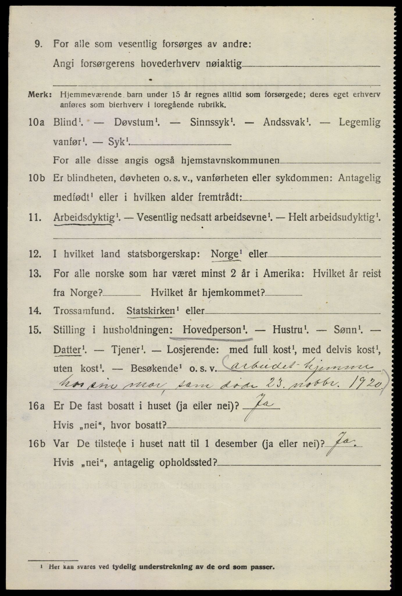 SAKO, Folketelling 1920 for 0722 Nøtterøy herred, 1920, s. 15198