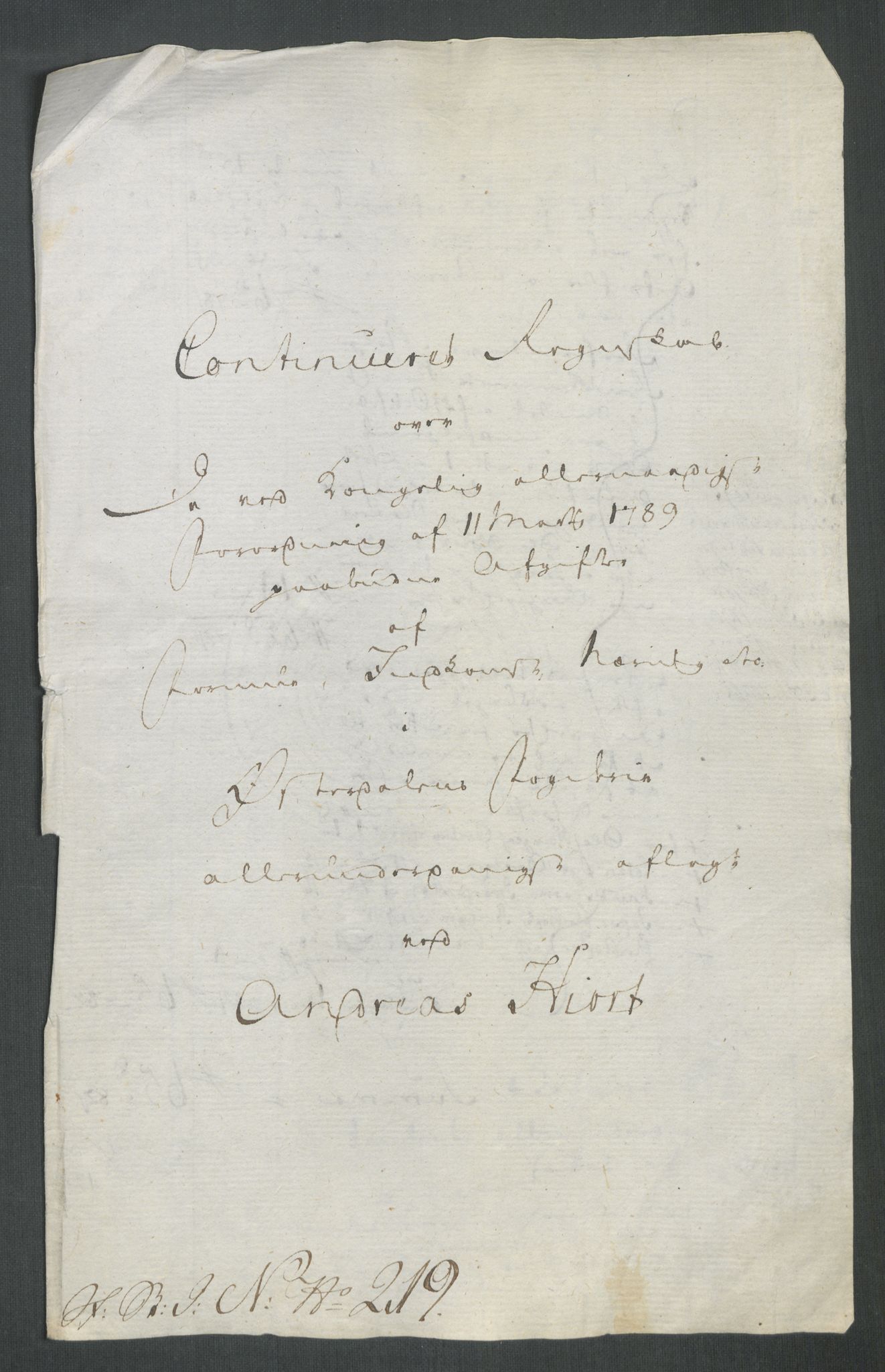 Rentekammeret inntil 1814, Reviderte regnskaper, Mindre regnskaper, AV/RA-EA-4068/Rf/Rfe/L0059: Ytre og Indre Sogn fogderi, Østerdalen fogderi, 1789, s. 186