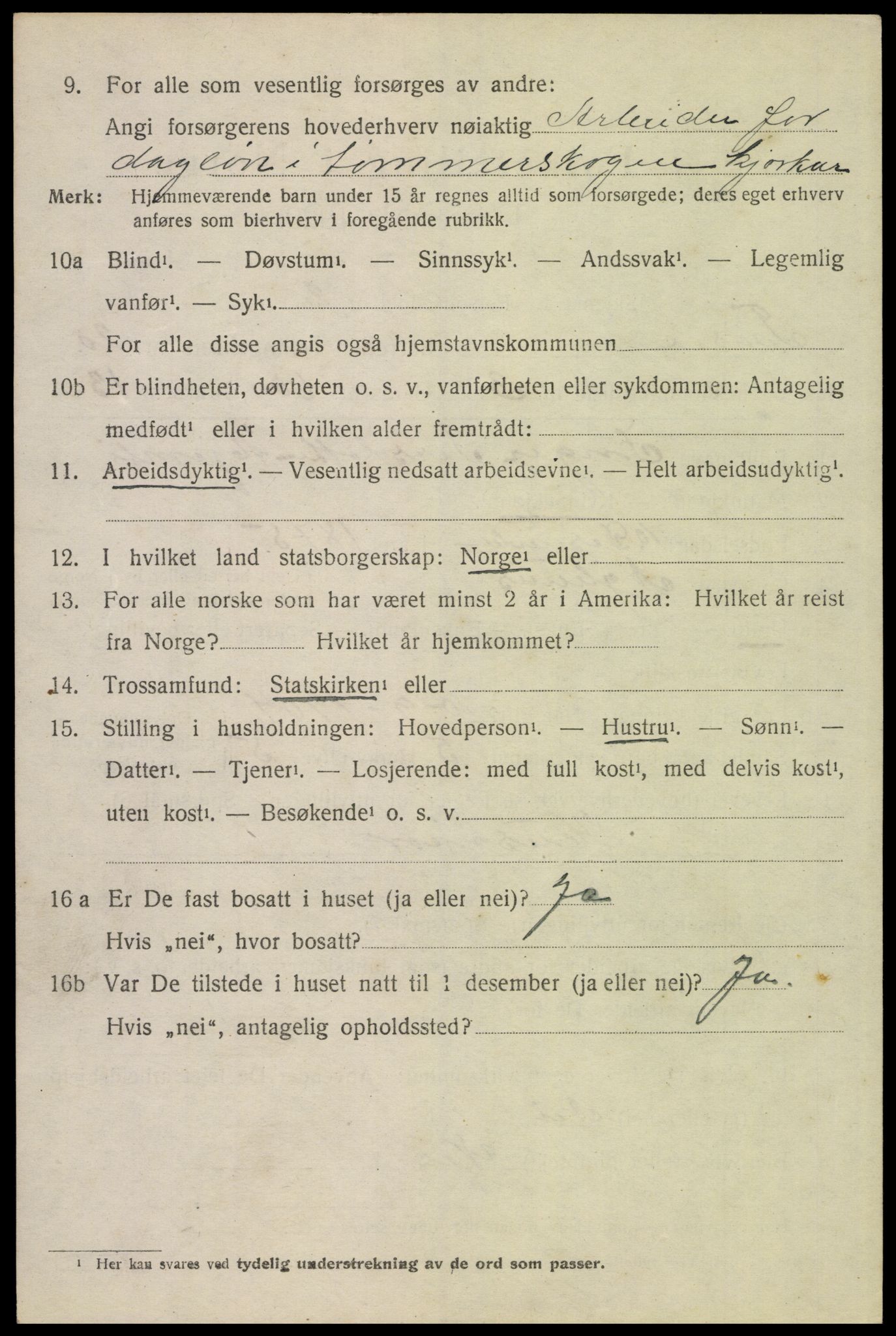 SAH, Folketelling 1920 for 0428 Trysil herred, 1920, s. 13028
