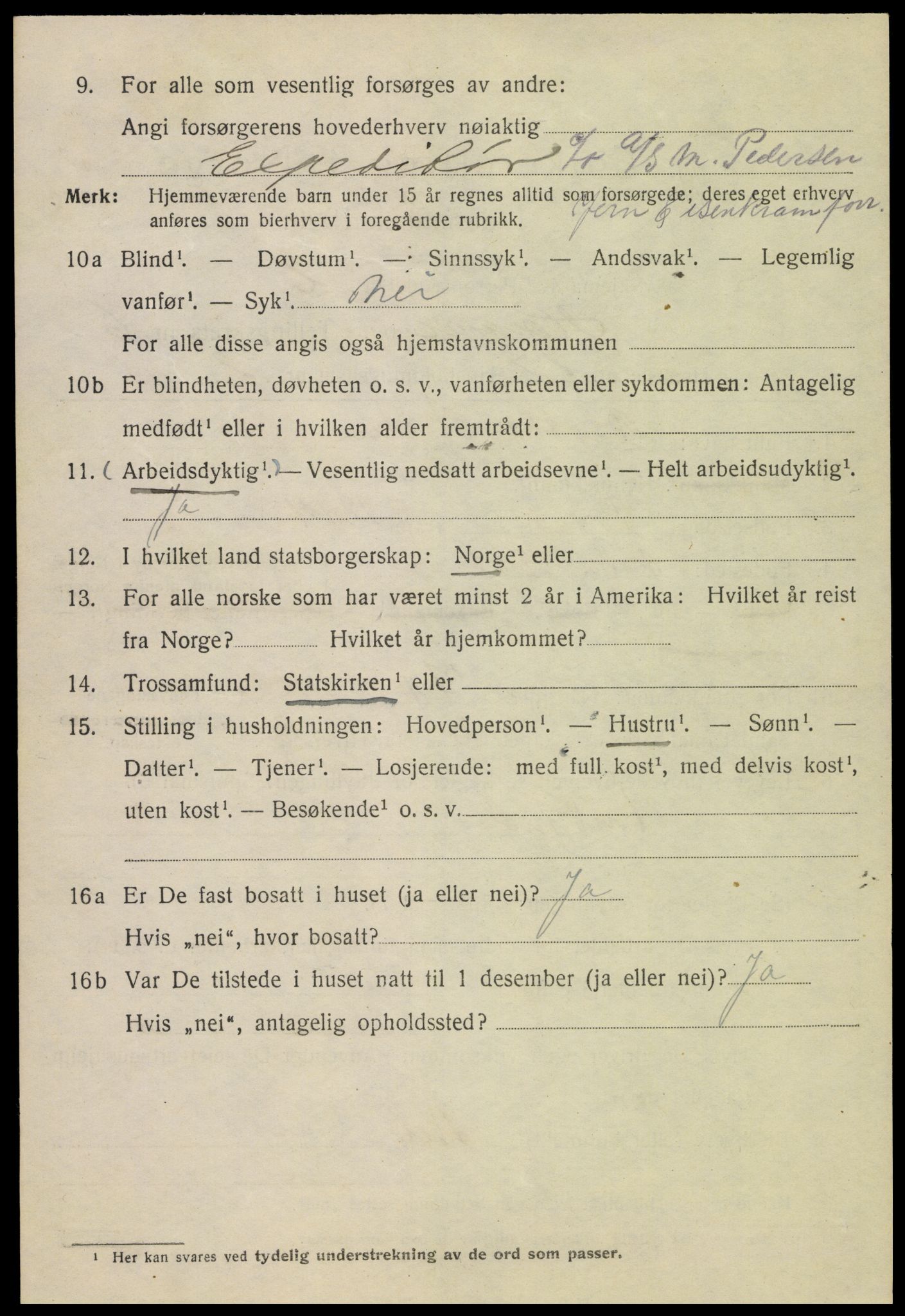 SAH, Folketelling 1920 for 0401 Hamar kjøpstad, 1920, s. 11424