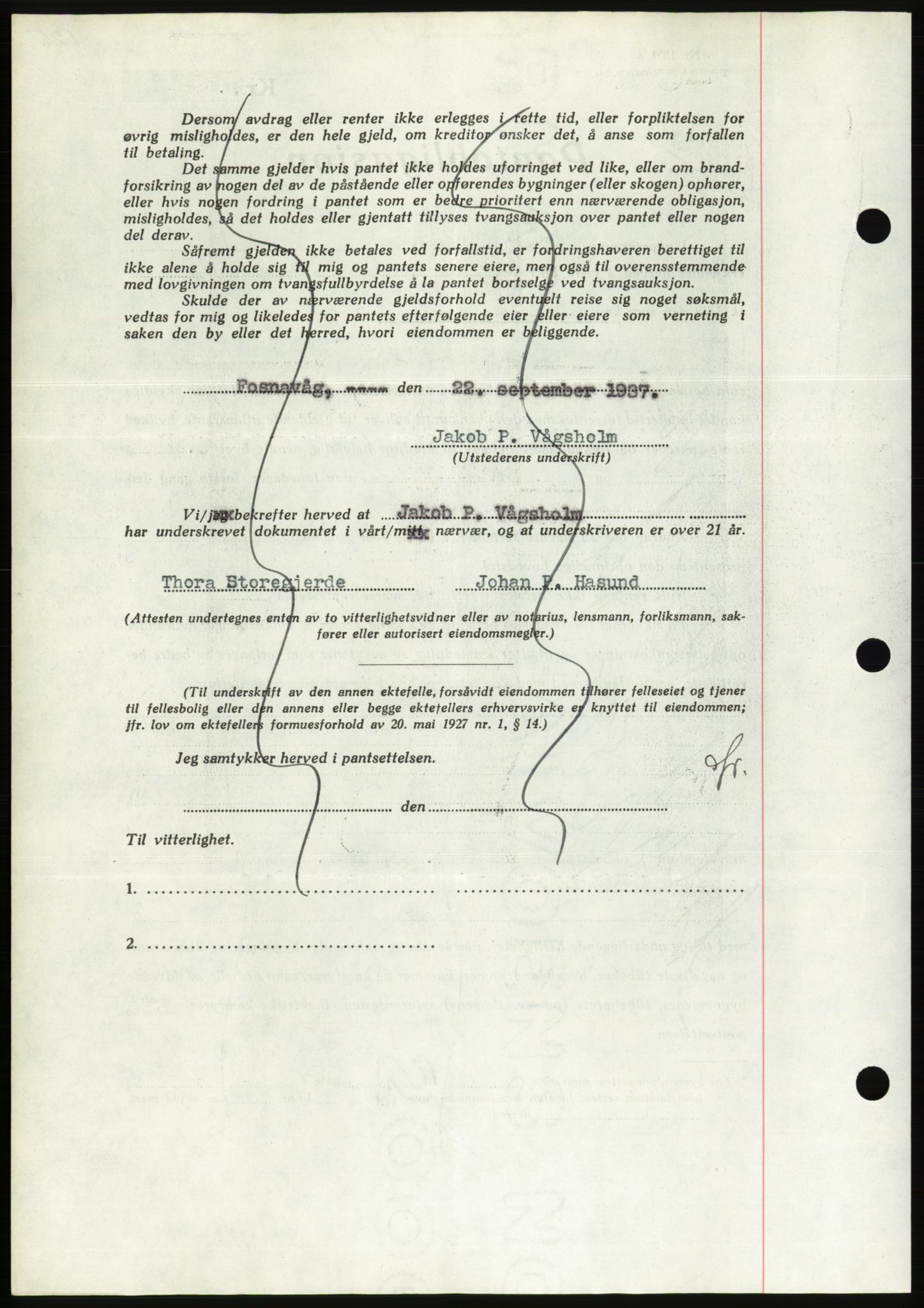 Søre Sunnmøre sorenskriveri, AV/SAT-A-4122/1/2/2C/L0064: Pantebok nr. 58, 1937-1938, Dagboknr: 1528/1937