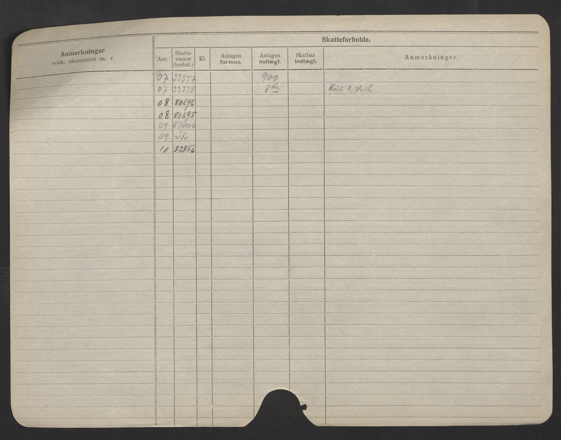 Oslo folkeregister, Registerkort, SAO/A-11715/F/Fa/Fac/L0006: Menn, 1906-1914, s. 151b