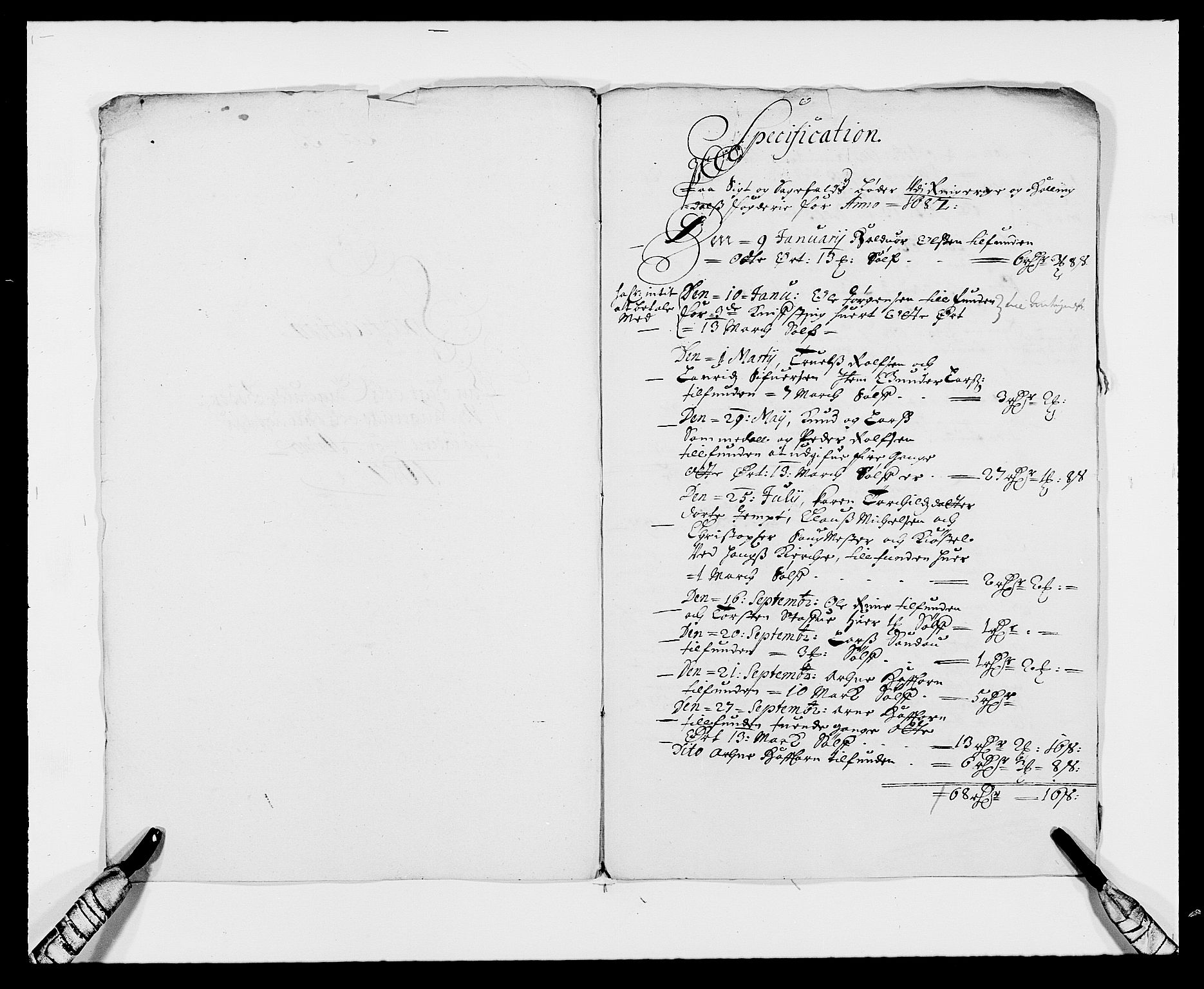 Rentekammeret inntil 1814, Reviderte regnskaper, Fogderegnskap, RA/EA-4092/R21/L1445: Fogderegnskap Ringerike og Hallingdal, 1681-1689, s. 233