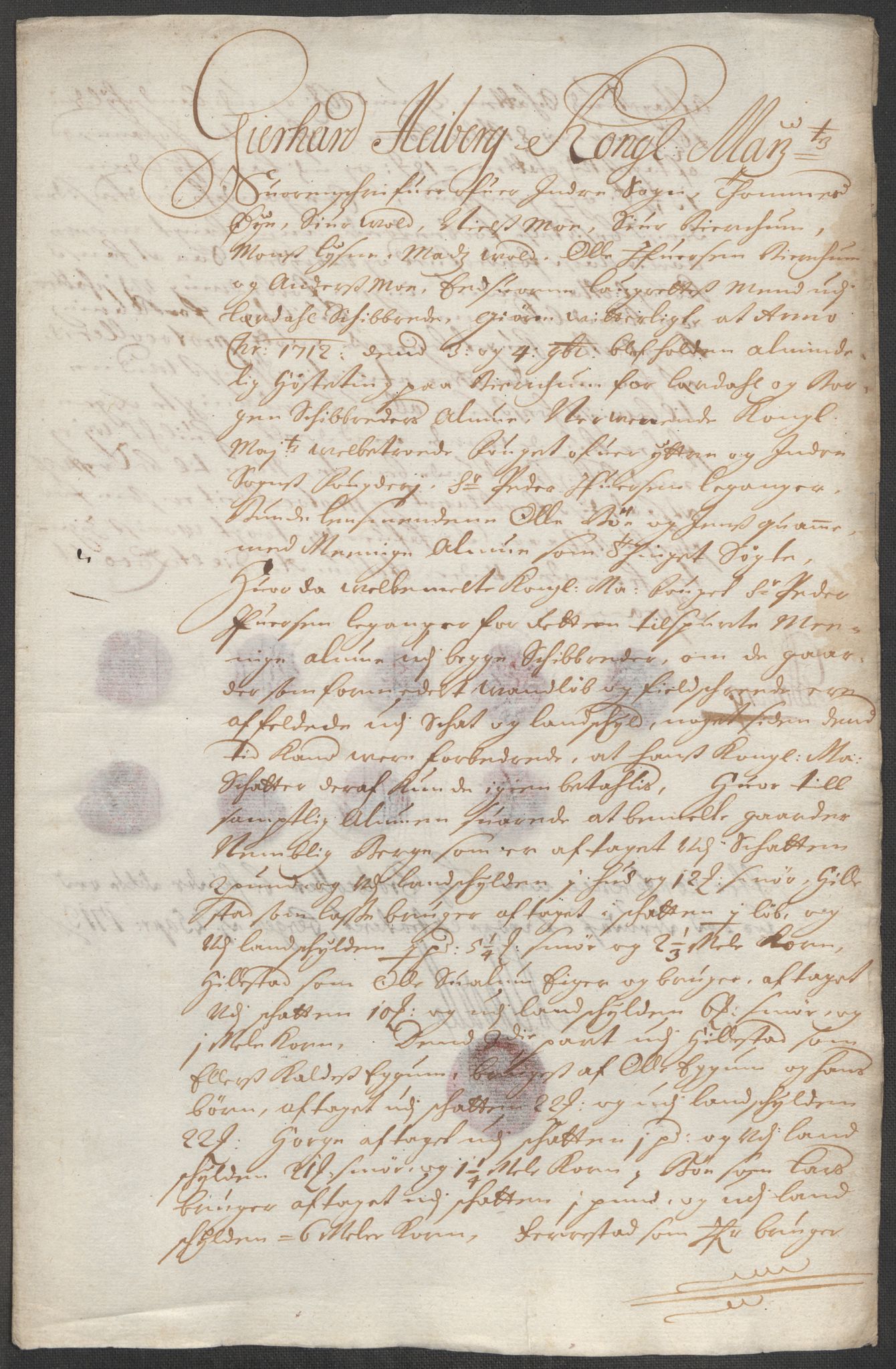 Rentekammeret inntil 1814, Reviderte regnskaper, Fogderegnskap, RA/EA-4092/R52/L3318: Fogderegnskap Sogn, 1712, s. 337