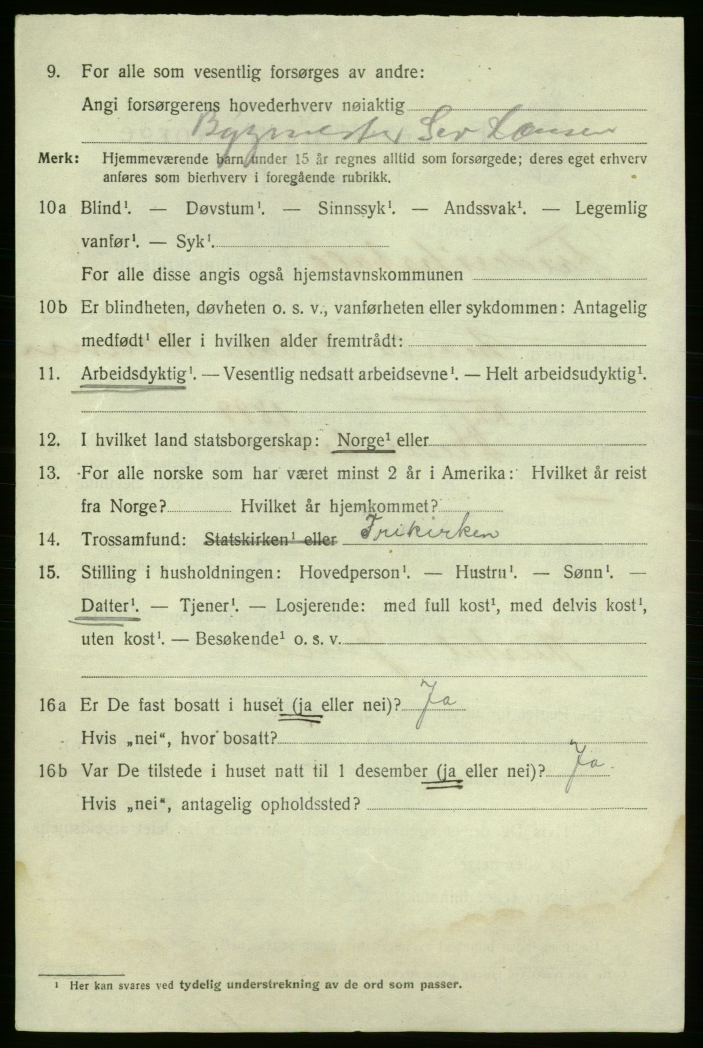 SAO, Folketelling 1920 for 0101 Fredrikshald kjøpstad, 1920, s. 25138