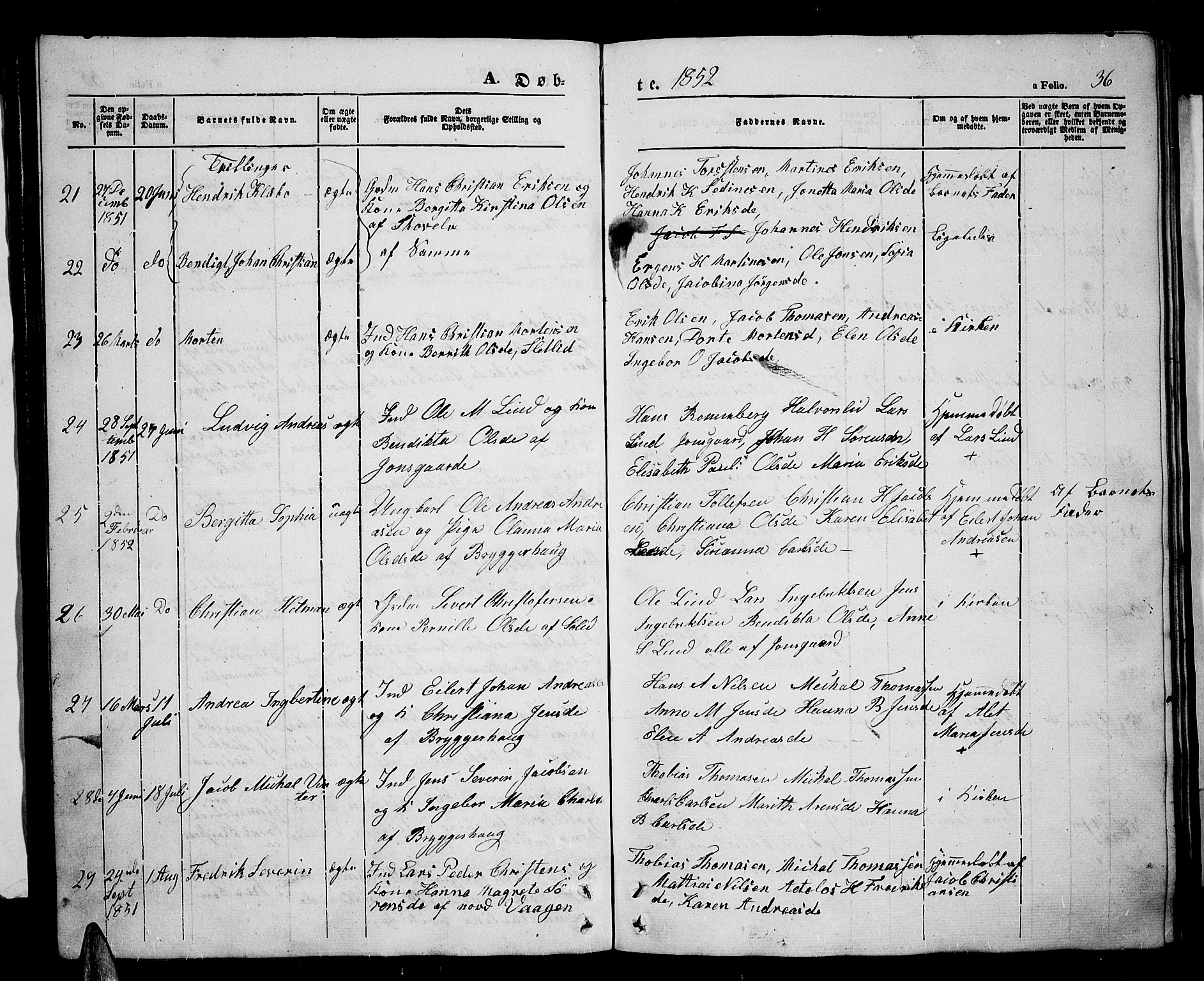 Tranøy sokneprestkontor, AV/SATØ-S-1313/I/Ia/Iab/L0002klokker: Klokkerbok nr. 2, 1847-1860, s. 36