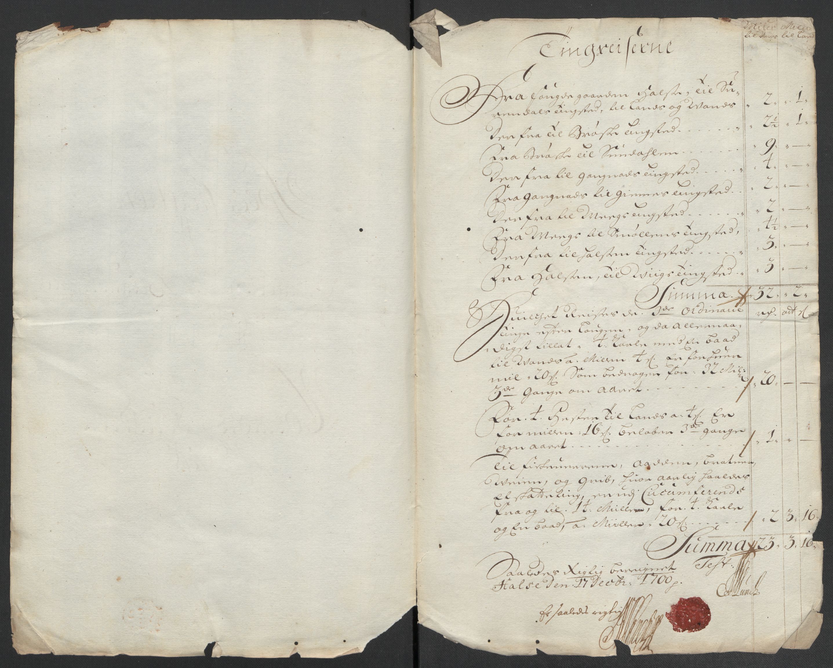 Rentekammeret inntil 1814, Reviderte regnskaper, Fogderegnskap, RA/EA-4092/R56/L3739: Fogderegnskap Nordmøre, 1700-1702, s. 143
