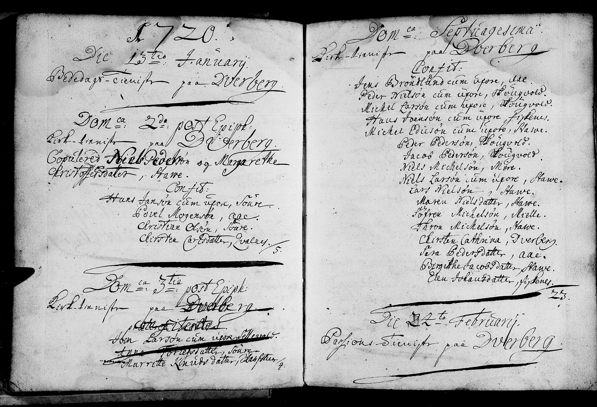 Ministerialprotokoller, klokkerbøker og fødselsregistre - Nordland, SAT/A-1459/897/L1391: Ministerialbok nr. 897A01 /1, 1715-1727