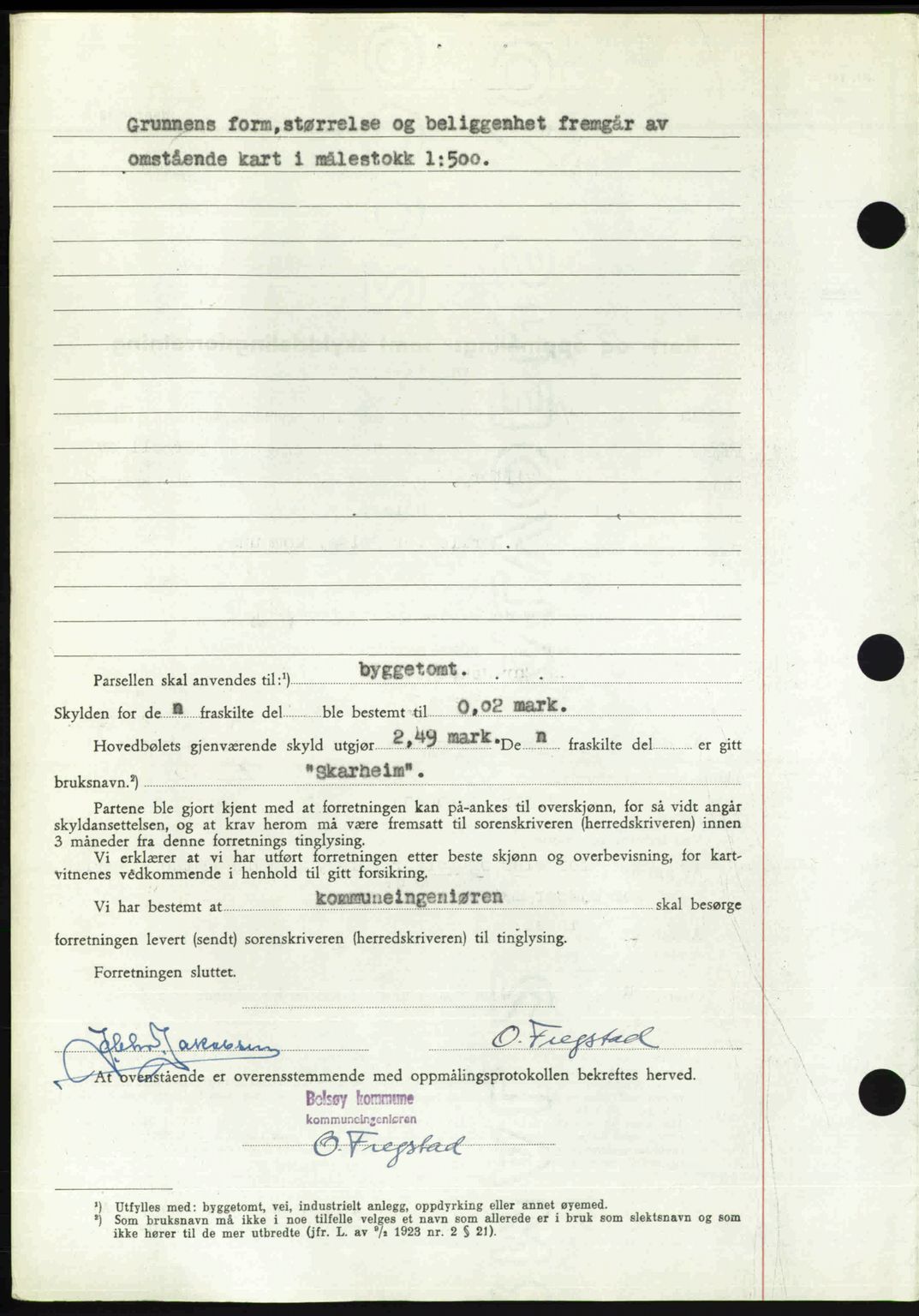 Romsdal sorenskriveri, AV/SAT-A-4149/1/2/2C: Pantebok nr. A32, 1950-1950, Dagboknr: 230/1950