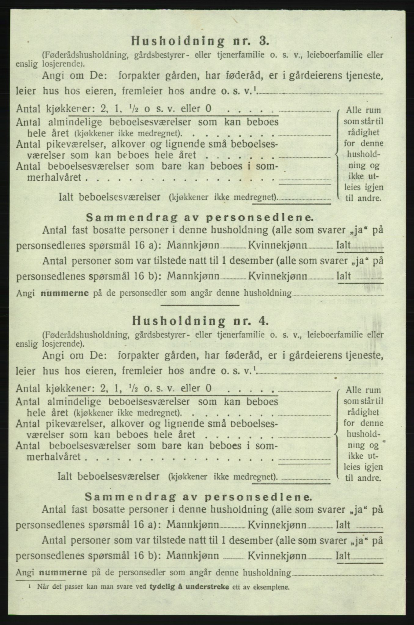 SAB, Folketelling 1920 for 1212 Skånevik herred, 1920, s. 909