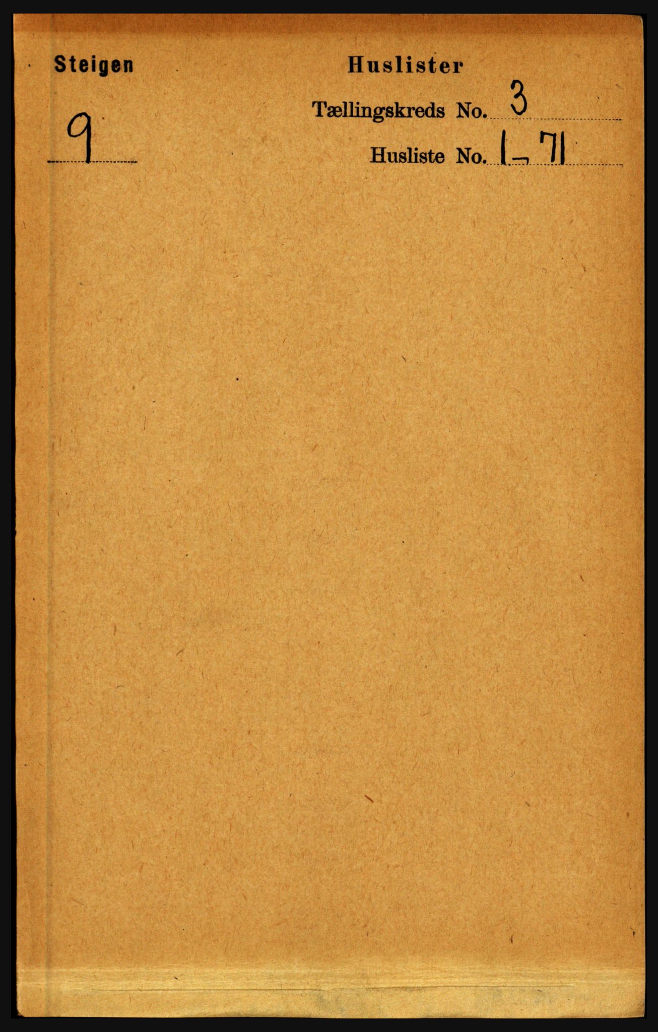 RA, Folketelling 1891 for 1848 Steigen herred, 1891, s. 862