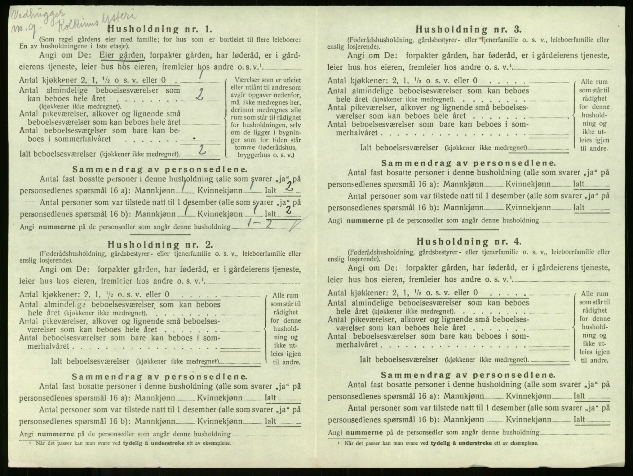 SAKO, Folketelling 1920 for 0719 Andebu herred, 1920, s. 253