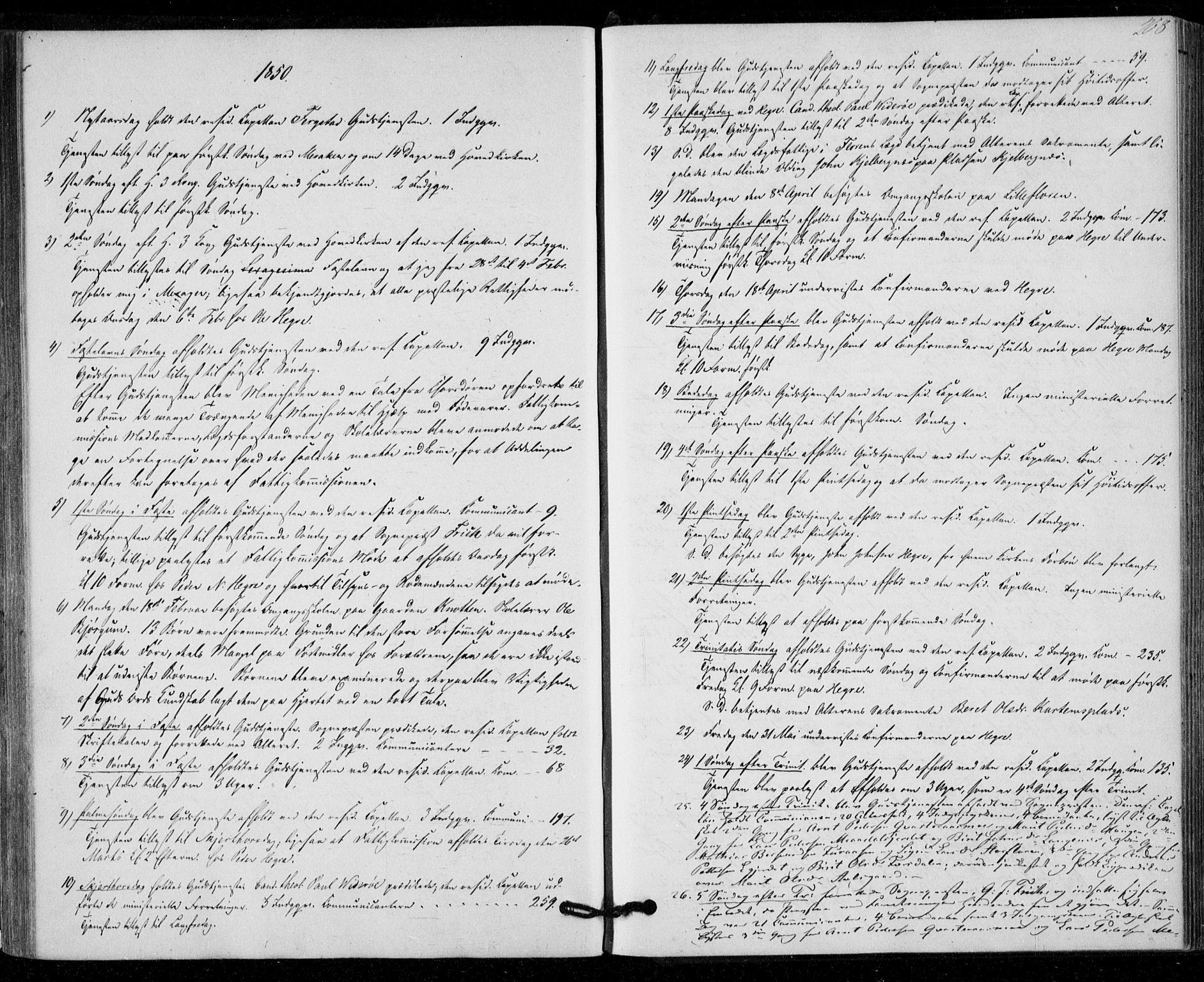 Ministerialprotokoller, klokkerbøker og fødselsregistre - Nord-Trøndelag, AV/SAT-A-1458/703/L0028: Ministerialbok nr. 703A01, 1850-1862, s. 208