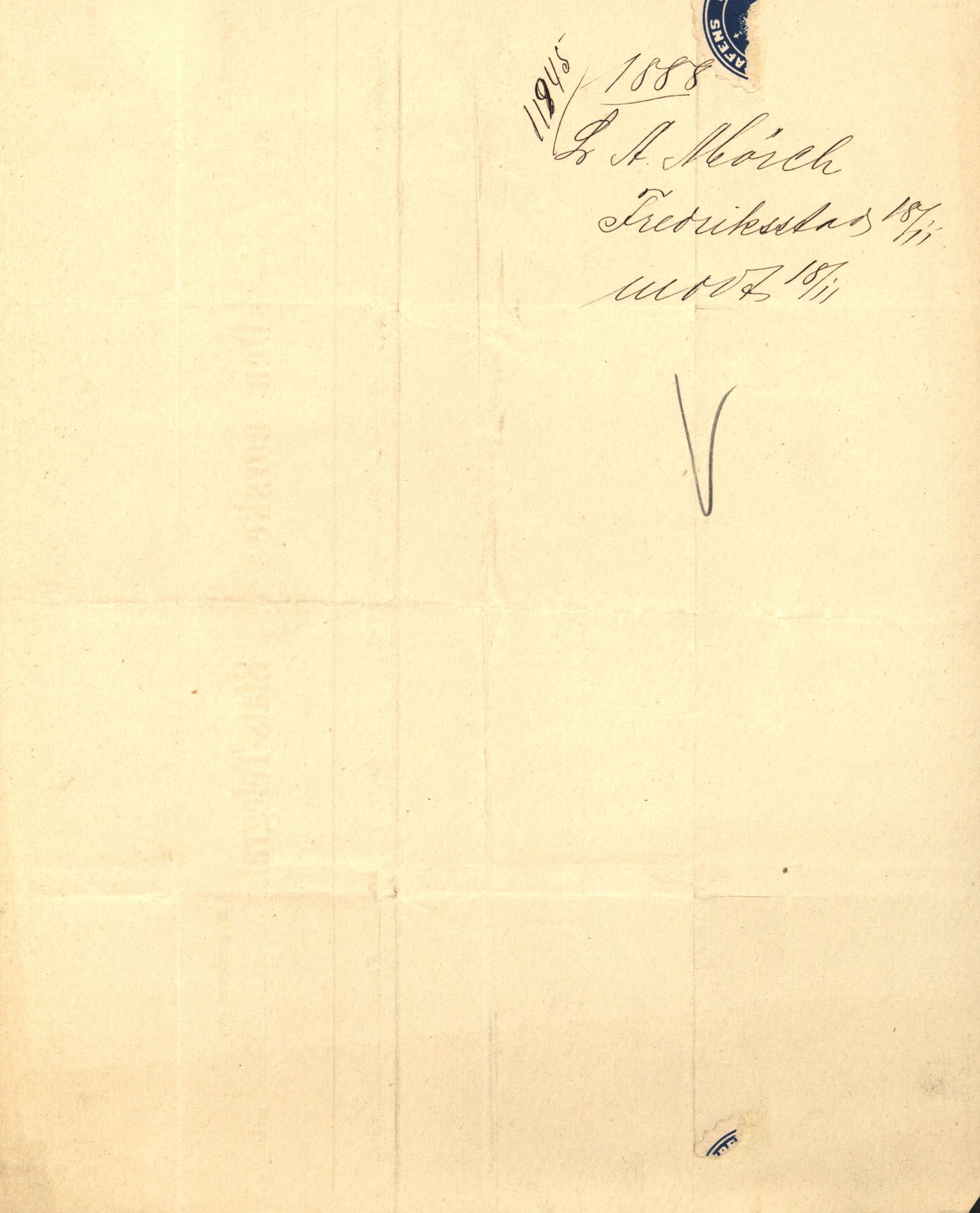 Pa 63 - Østlandske skibsassuranceforening, VEMU/A-1079/G/Ga/L0023/0003: Havaridokumenter / Else Katrine, Einar, Ethel, Finland, Favour, 1888, s. 57